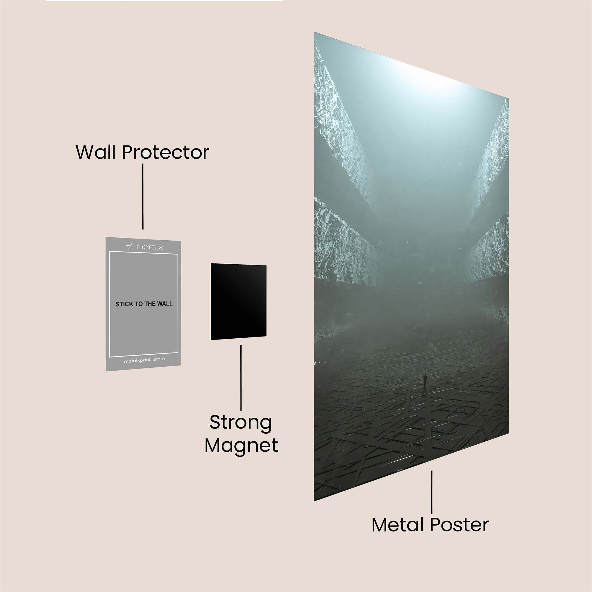 Mystery Corridor Safe Wall Magnetic / M