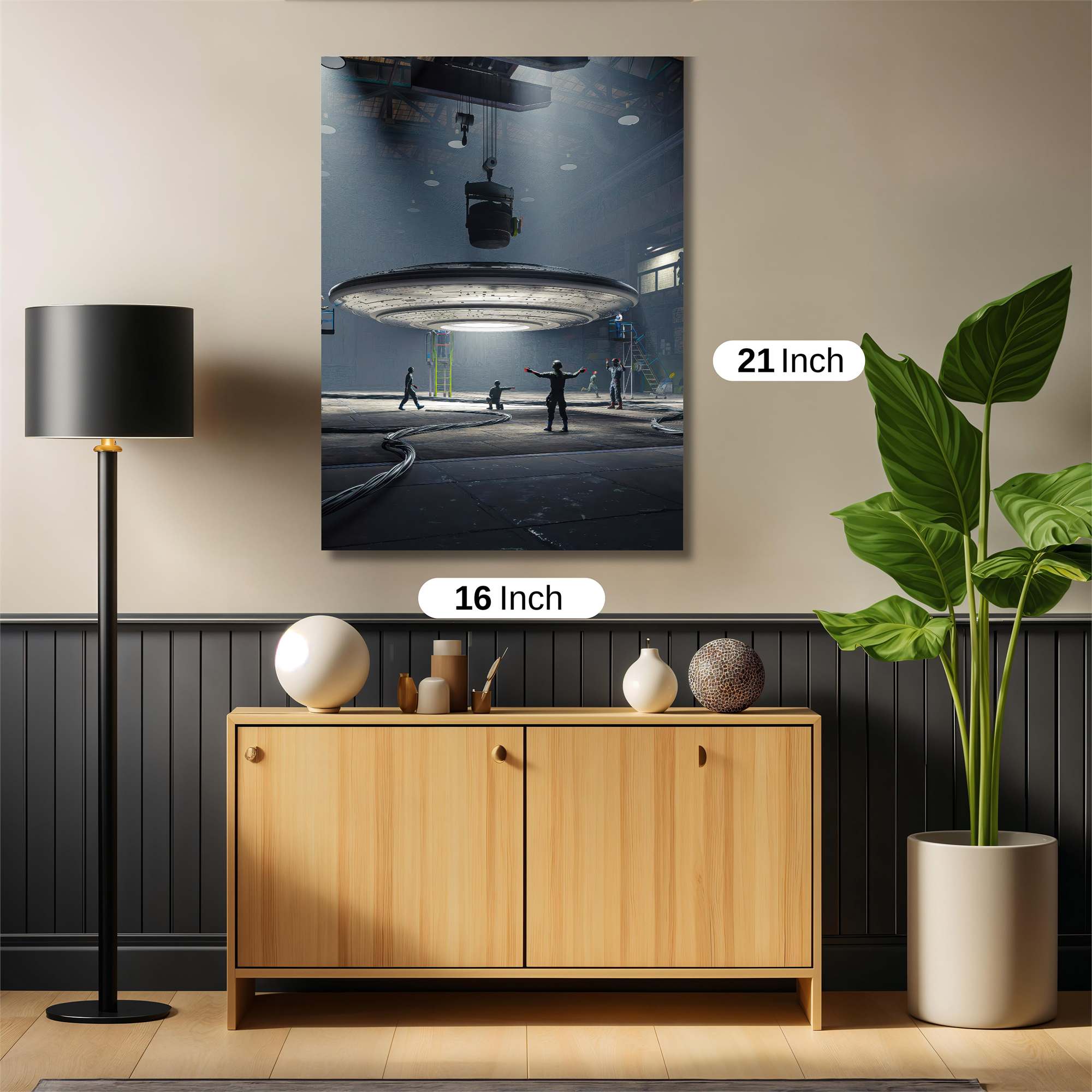 UFO Unveiled Safe Wall Magnetic / M