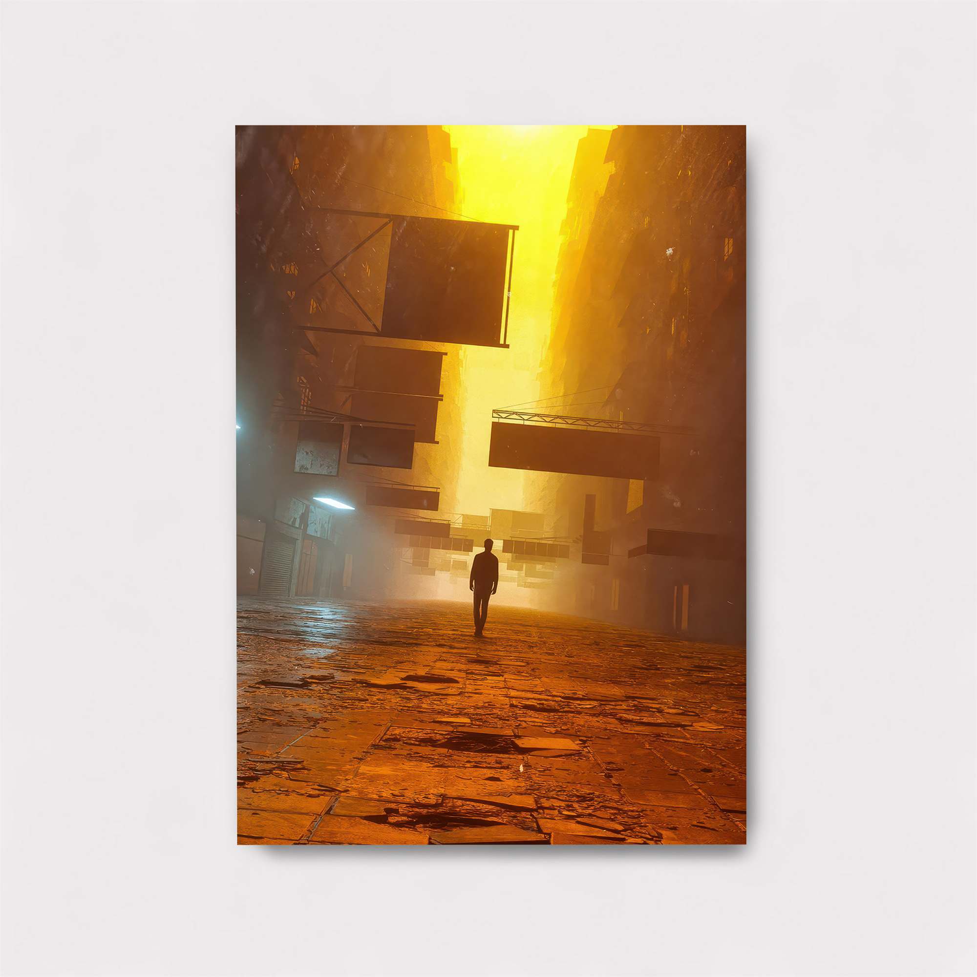 Neon Solitude Safe Wall Magnetic / M