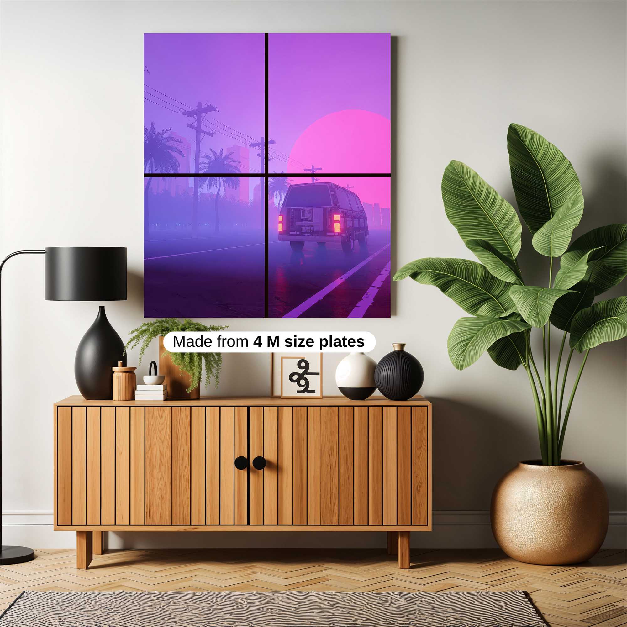 Sunset Dream Safe Wall Magnetic / M