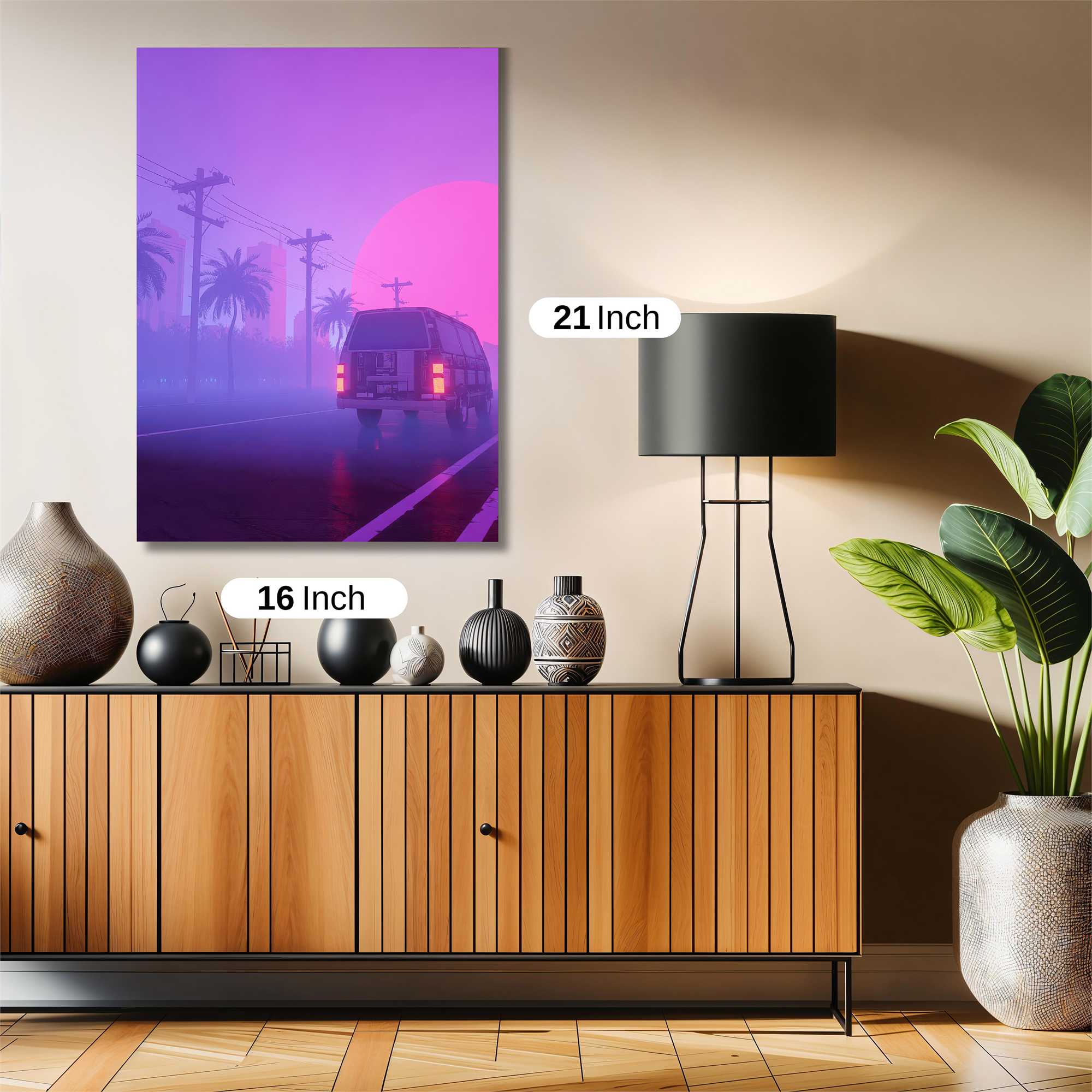 Sunset Dream Safe Wall Magnetic / M