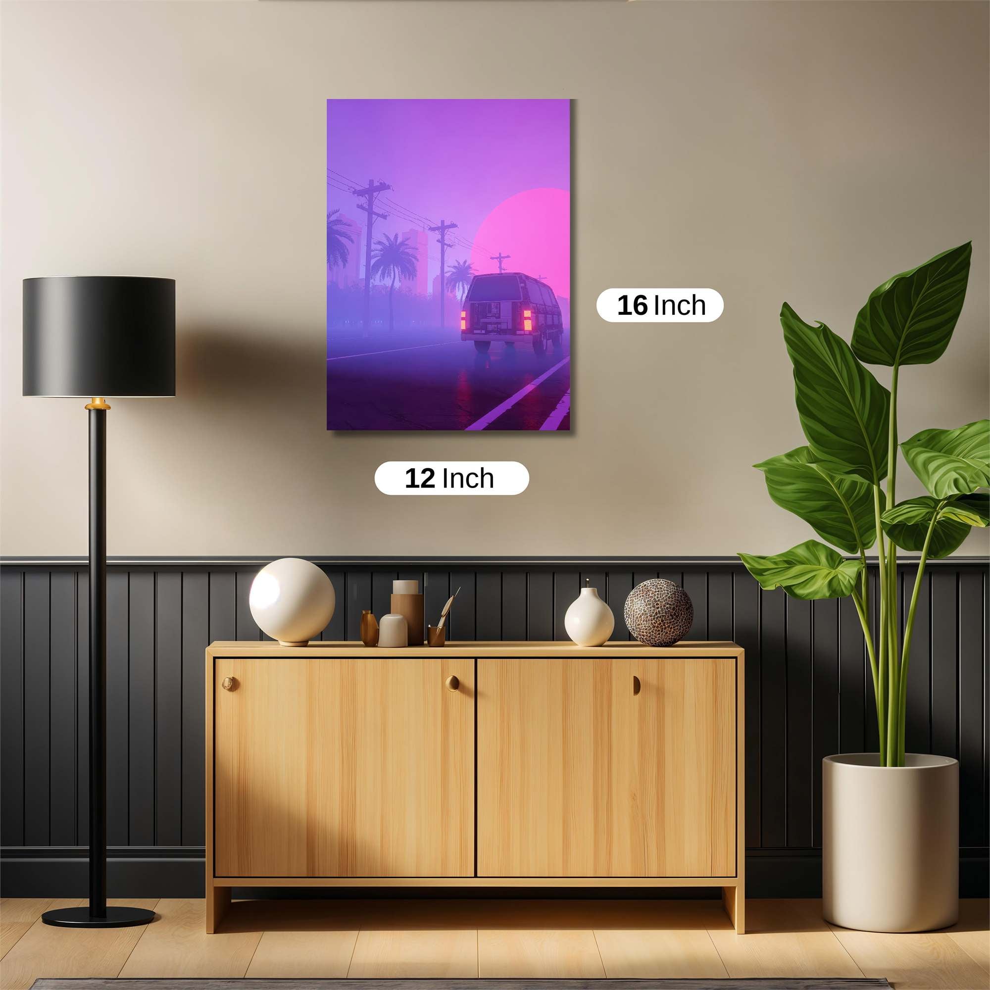 Sunset Dream Safe Wall Magnetic / M
