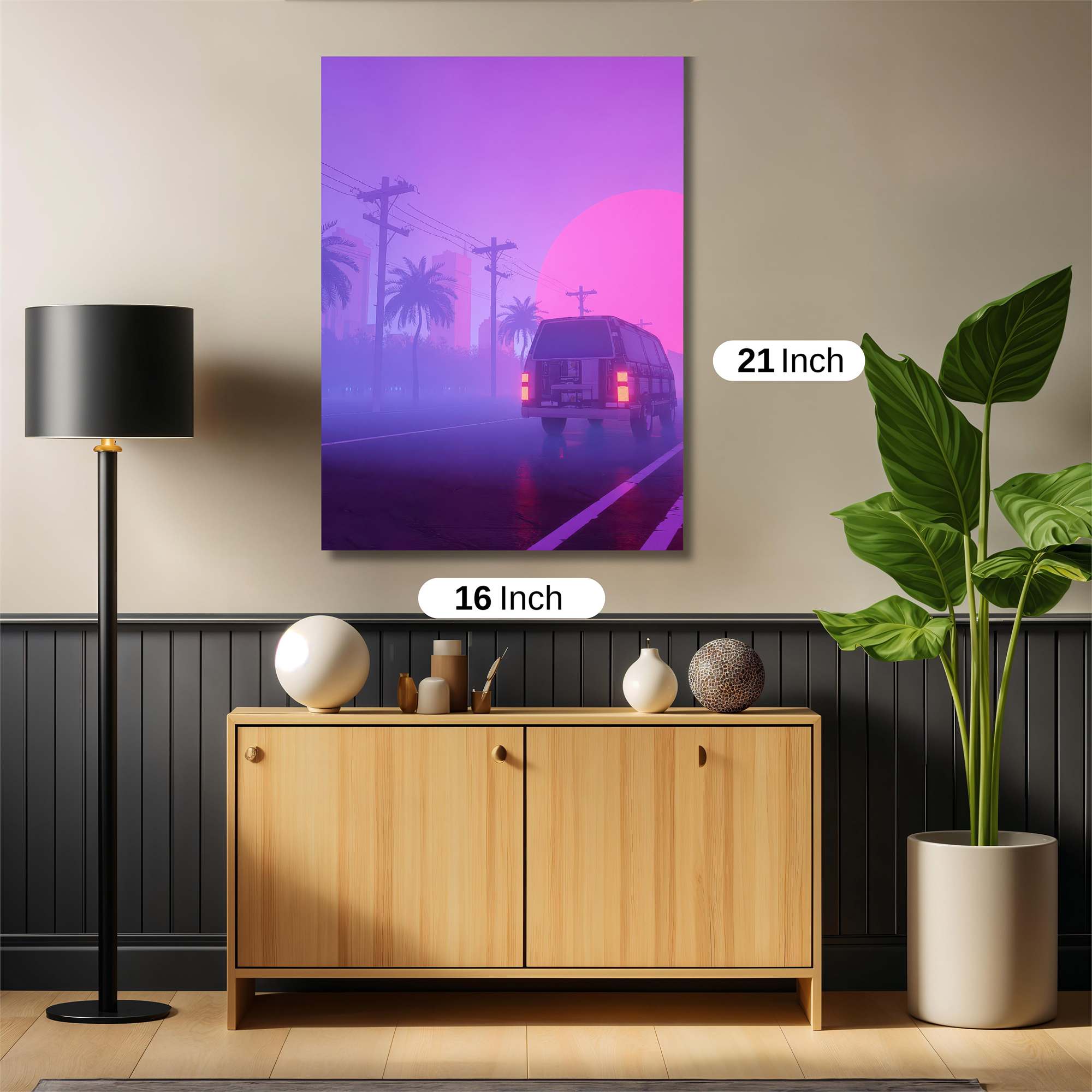 Sunset Dream Safe Wall Magnetic / M