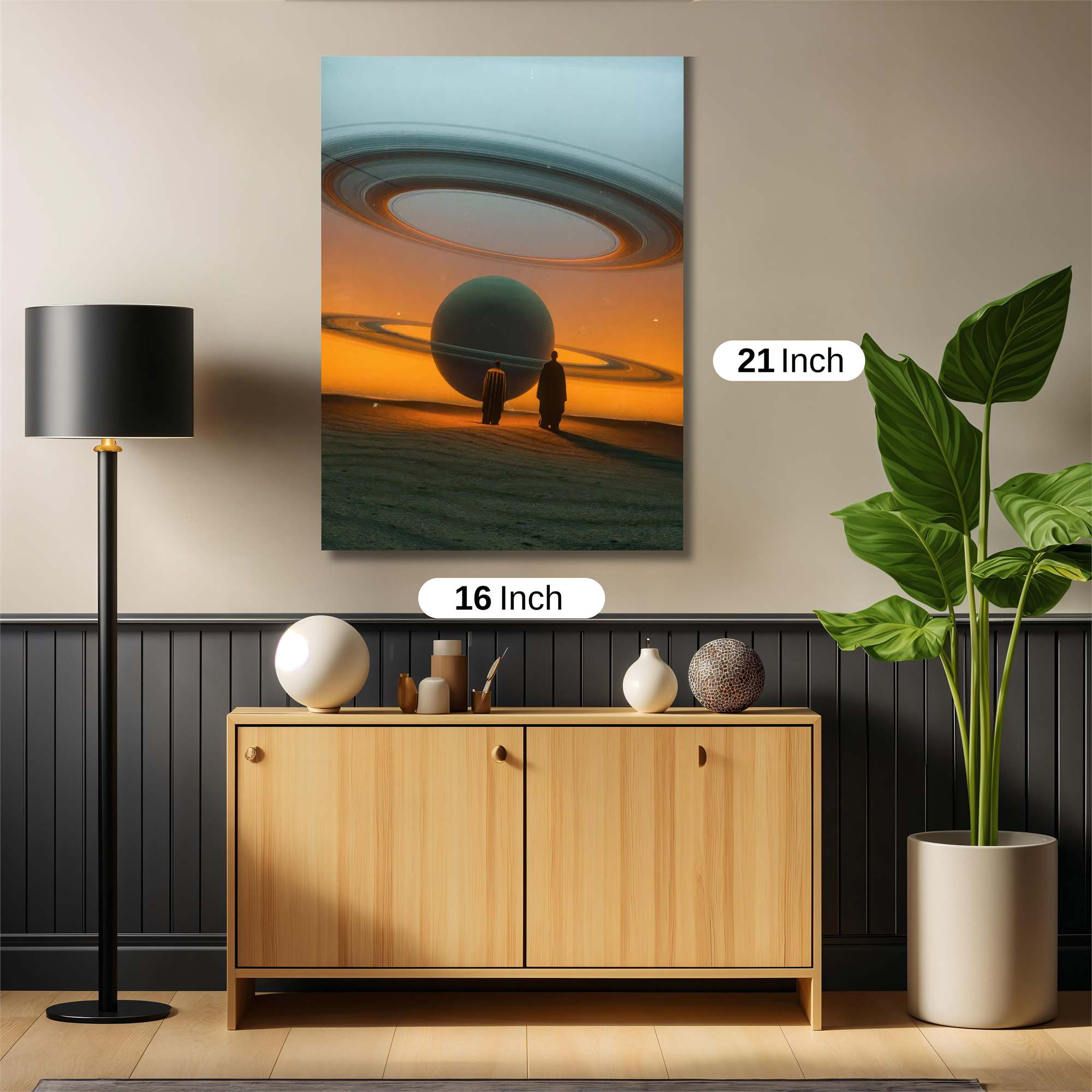 Saturn Serenity Safe Wall Magnetic / M