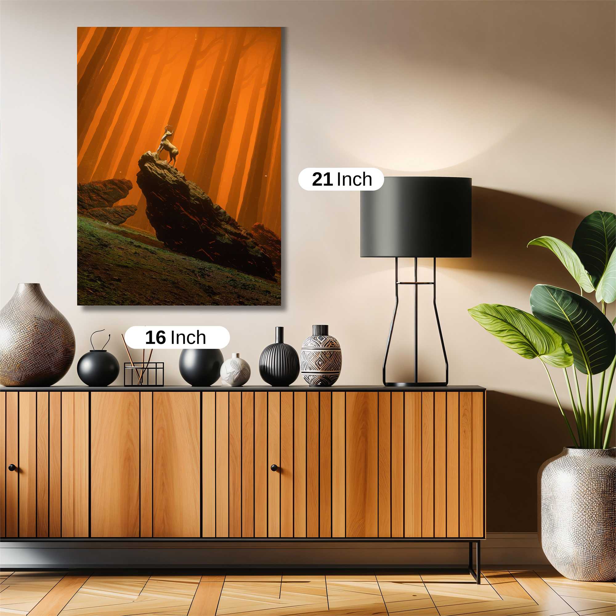 Deer Dreamscape Safe Wall Magnetic / M