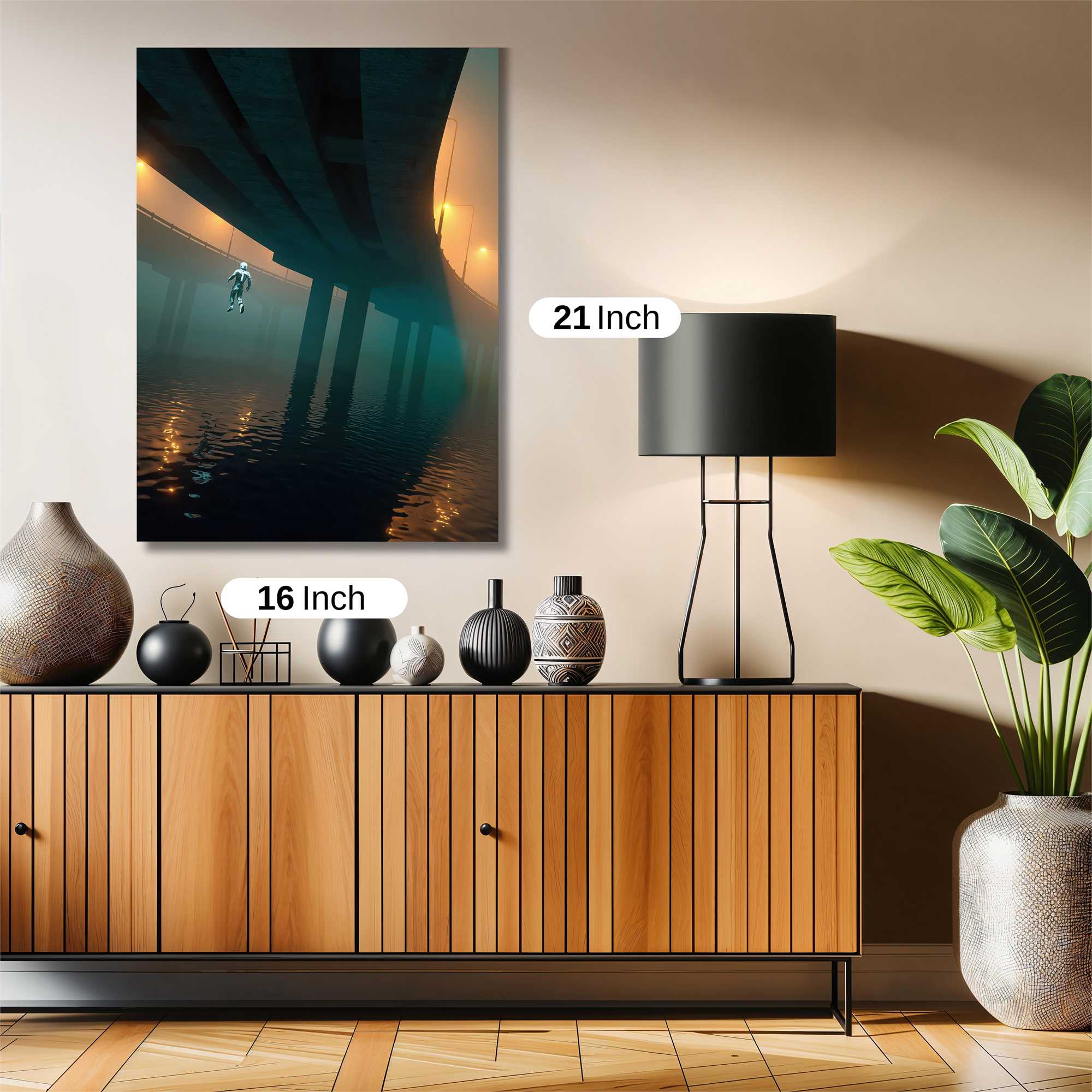 Astronaut Dreamscape Safe Wall Magnetic / M