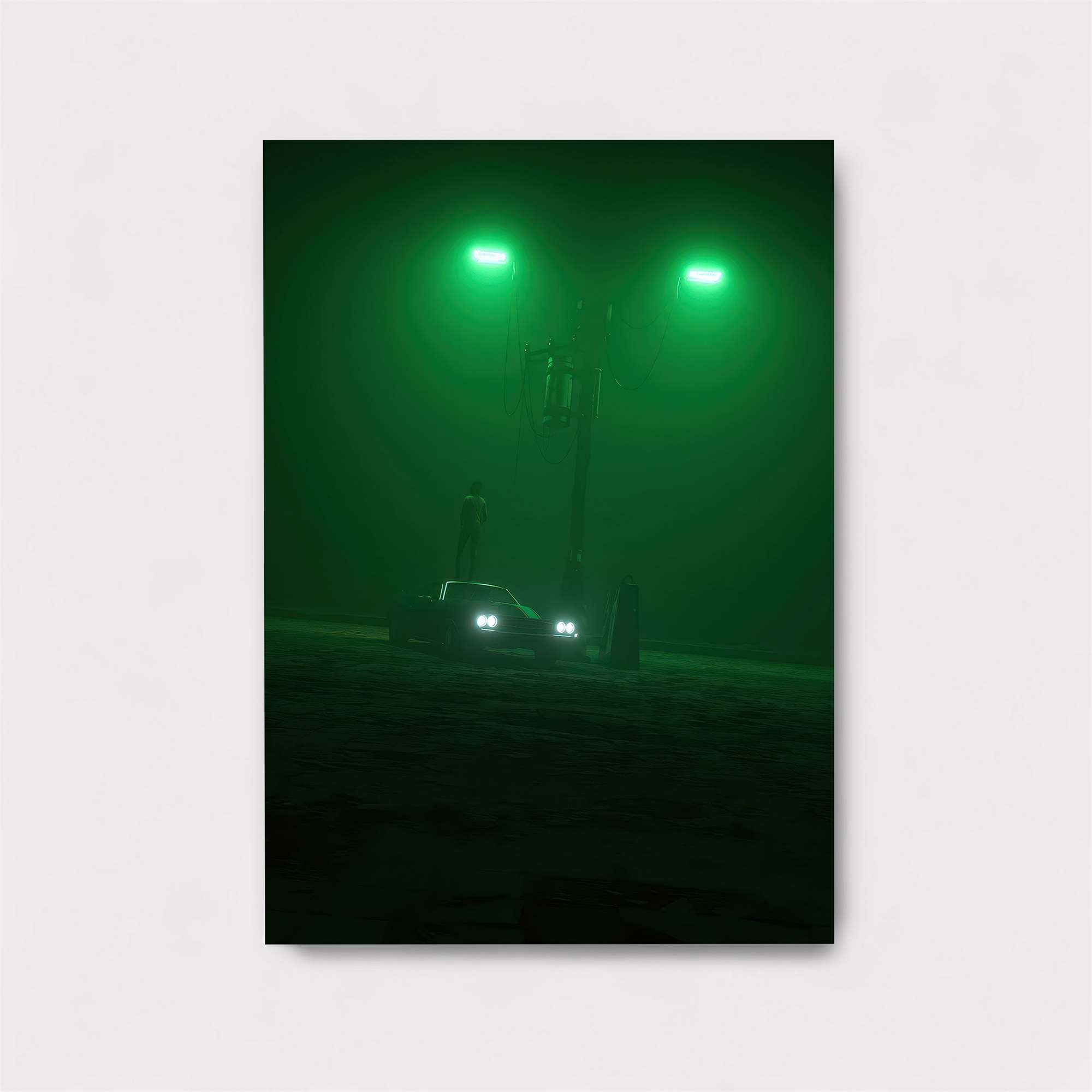 Foggy Night Safe Wall Magnetic / M