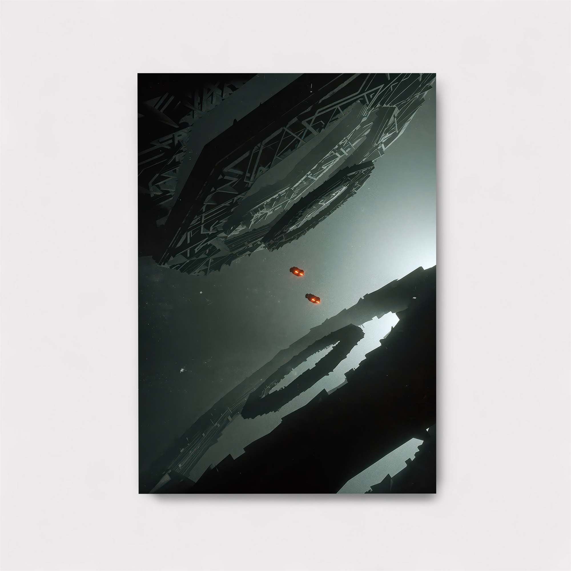 Spaceship Serene Safe Wall Magnetic / M