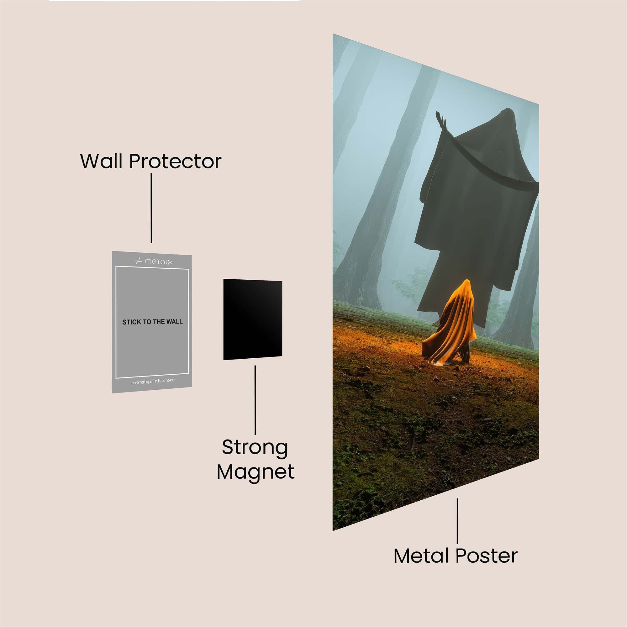 Cloaked Enigma Safe Wall Magnetic / M