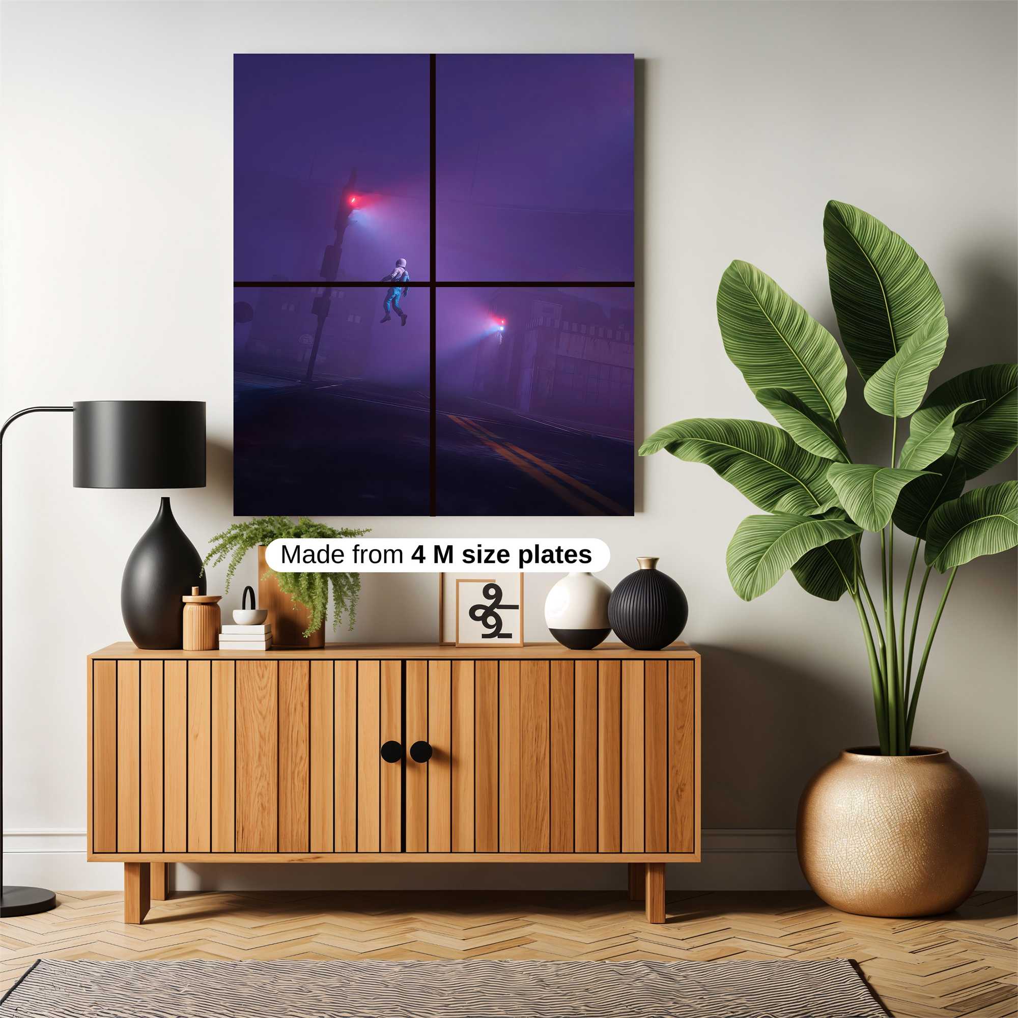 Astronaut Adrift Safe Wall Magnetic / M