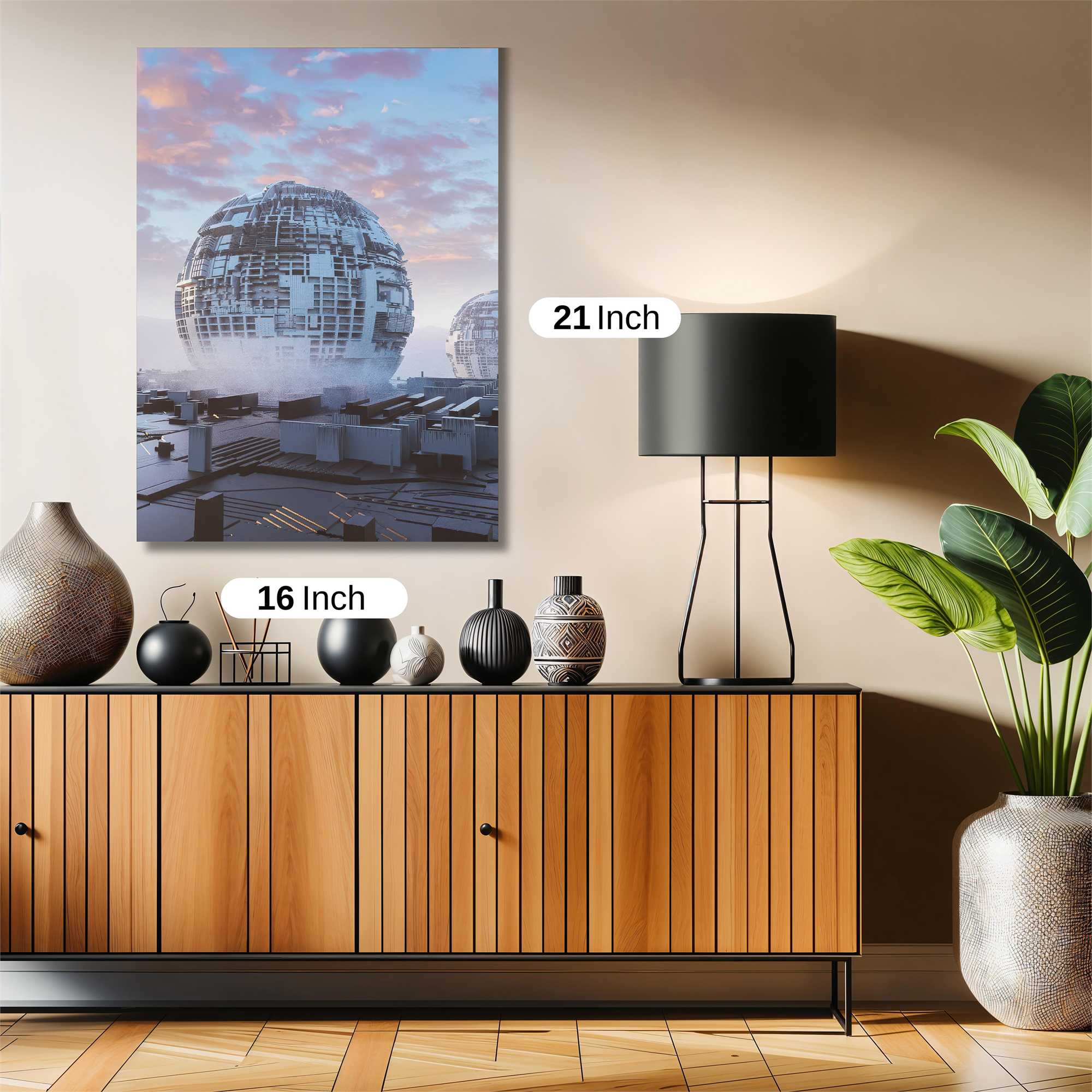 Sphere Serenity Safe Wall Magnetic / M