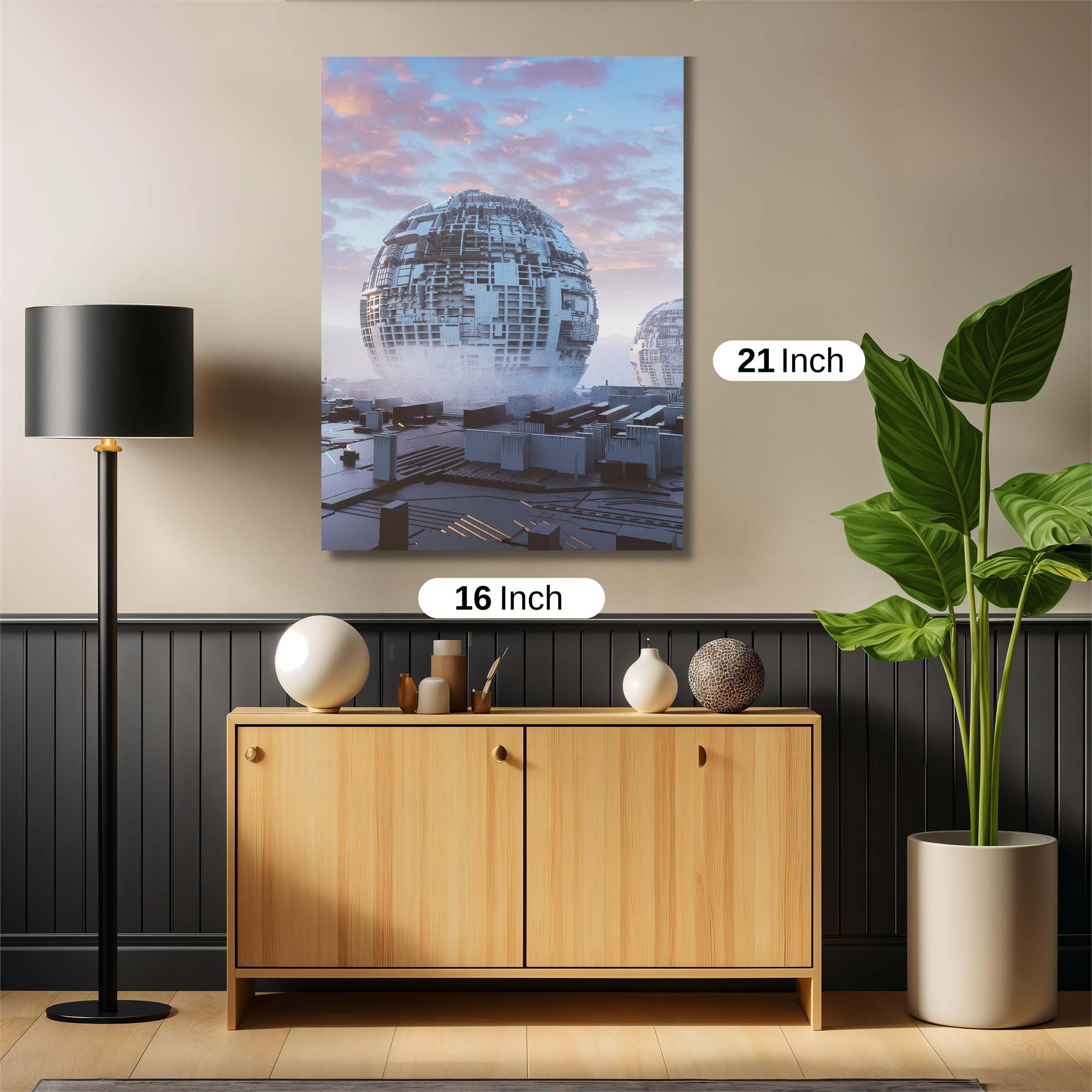 Sphere Serenity Safe Wall Magnetic / M