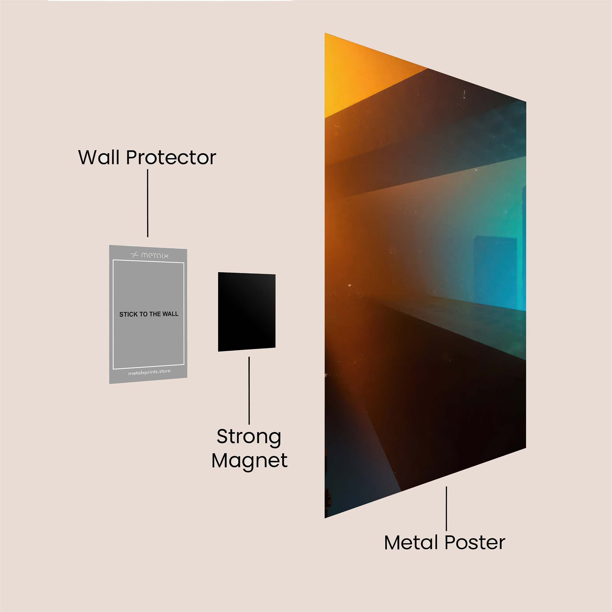 LightShift Safe Wall Magnetic / M