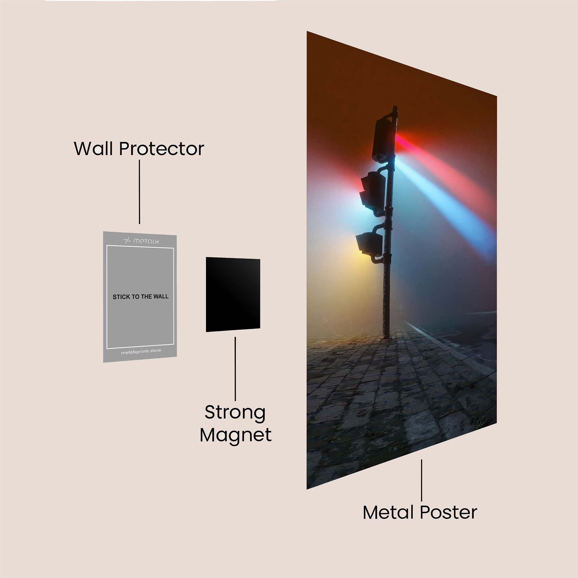 Signal Mystery Safe Wall Magnetic / M