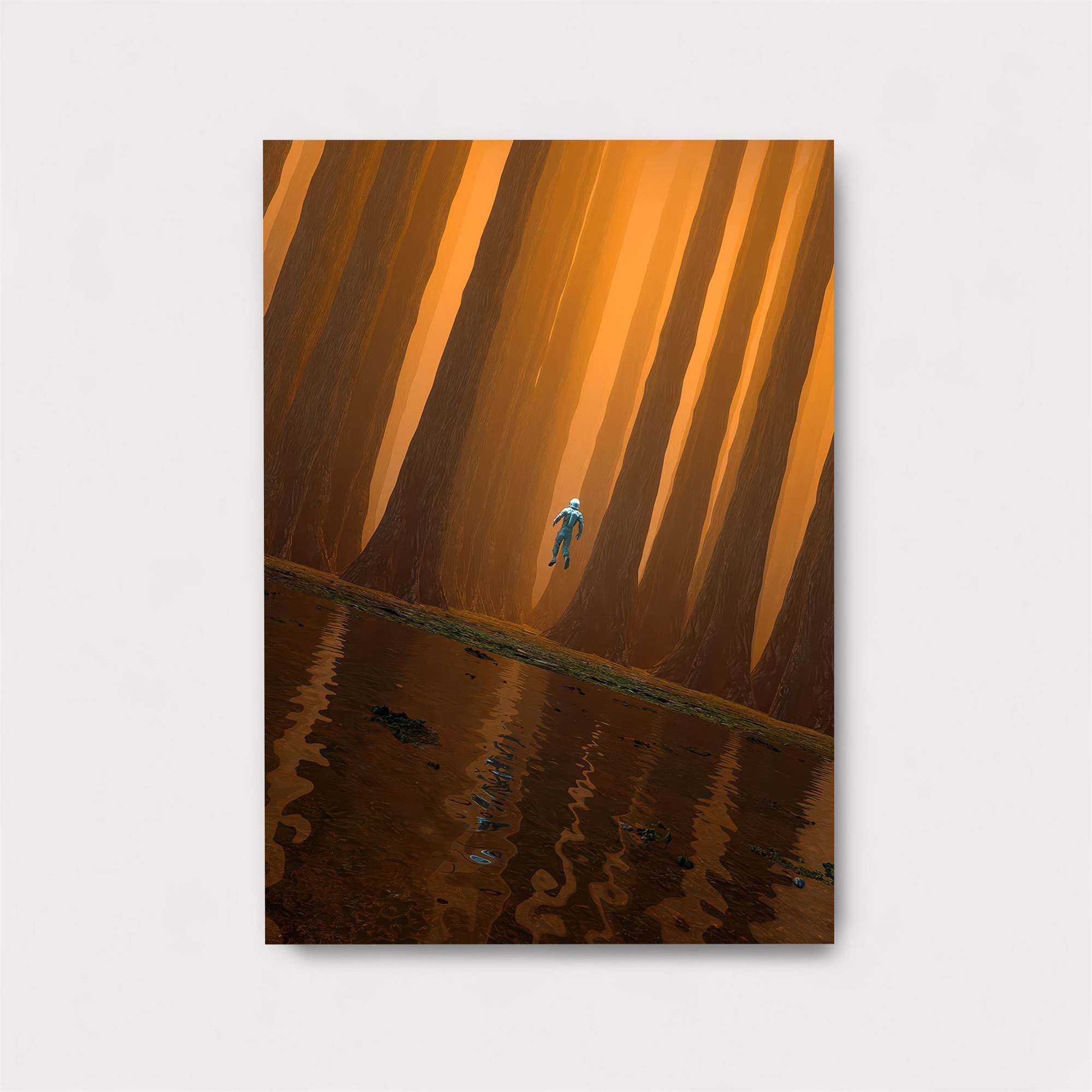 Astronaut Adrift Safe Wall Magnetic / M