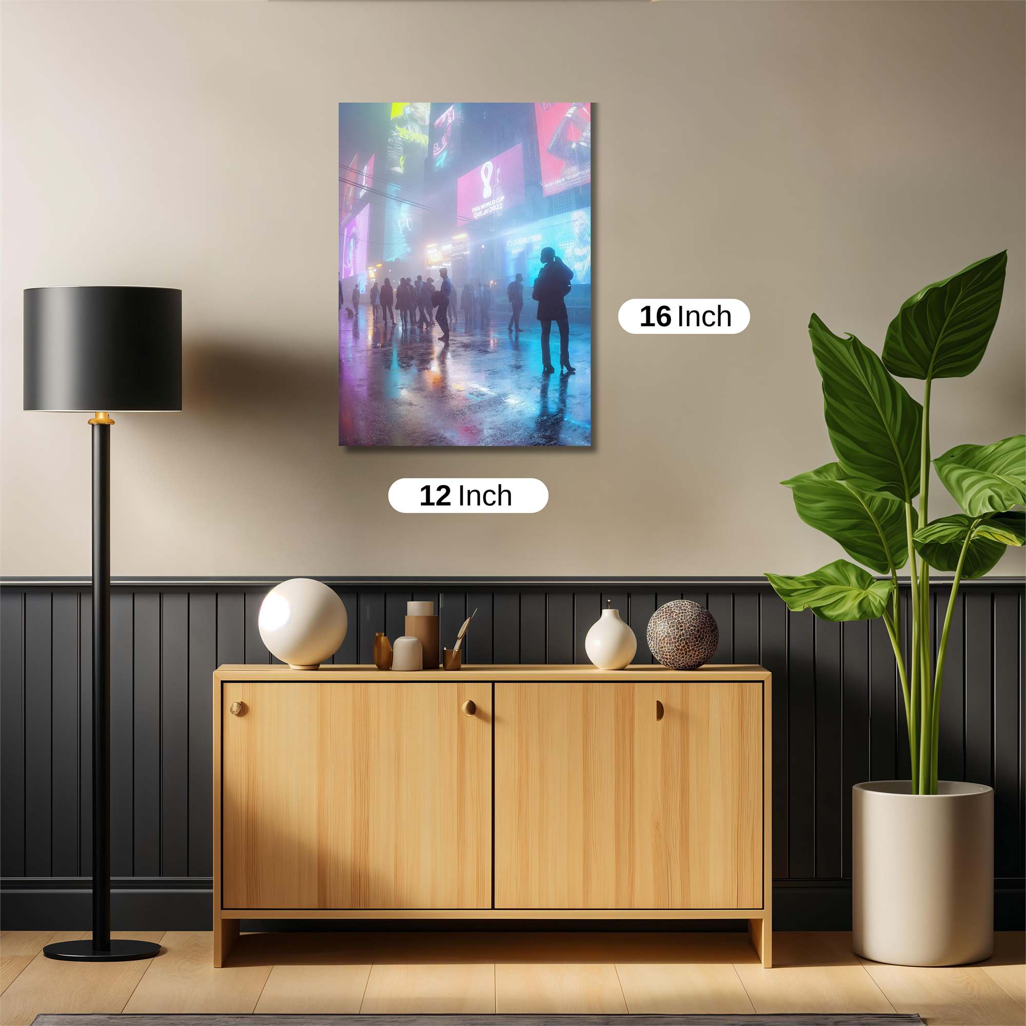 Neon Dreams Safe Wall Magnetic / M