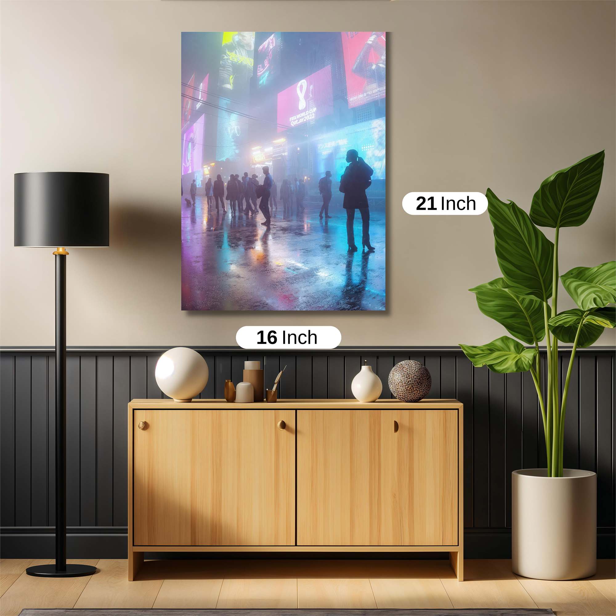 Neon Dreams Safe Wall Magnetic / M