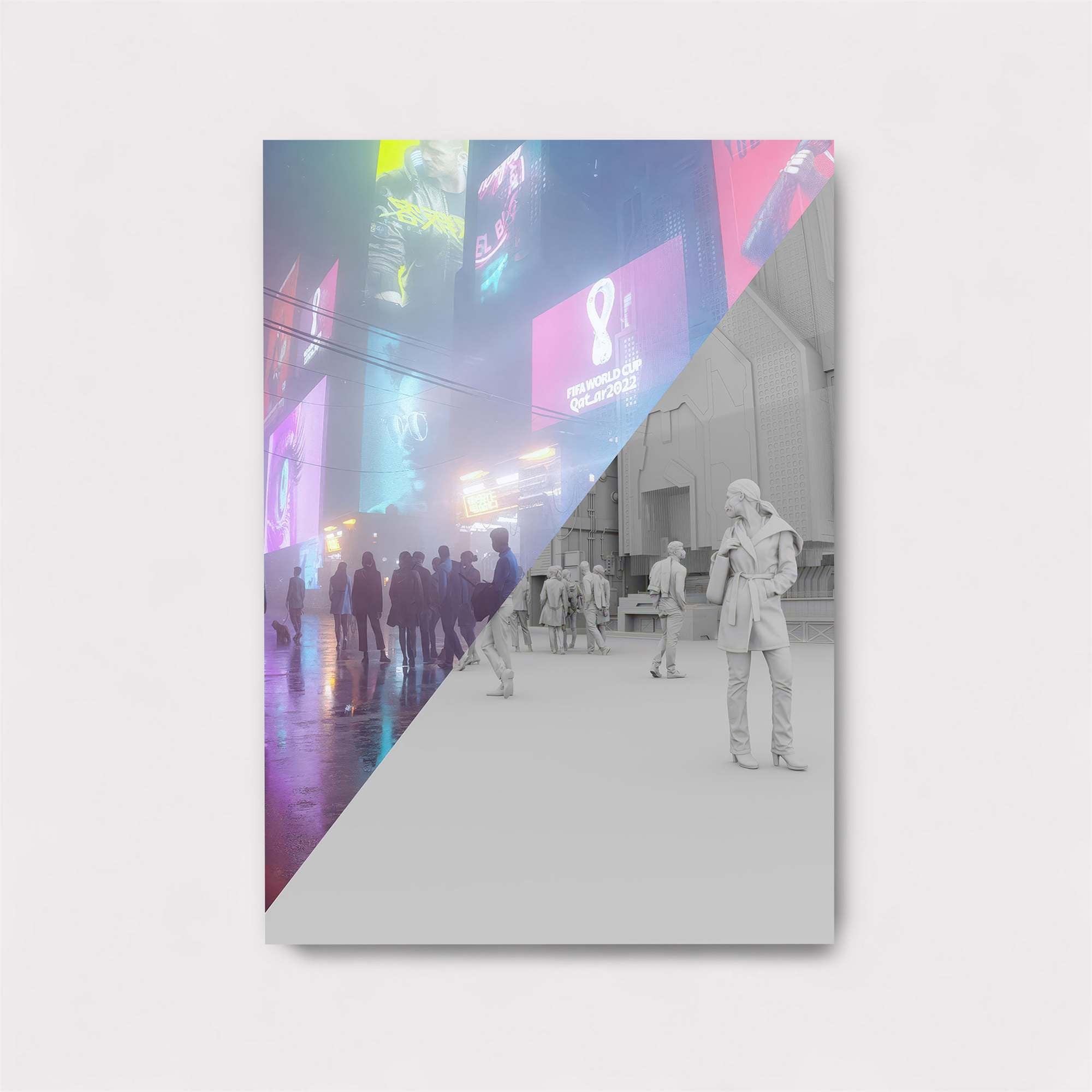 NeonDystopia Safe Wall Magnetic / M