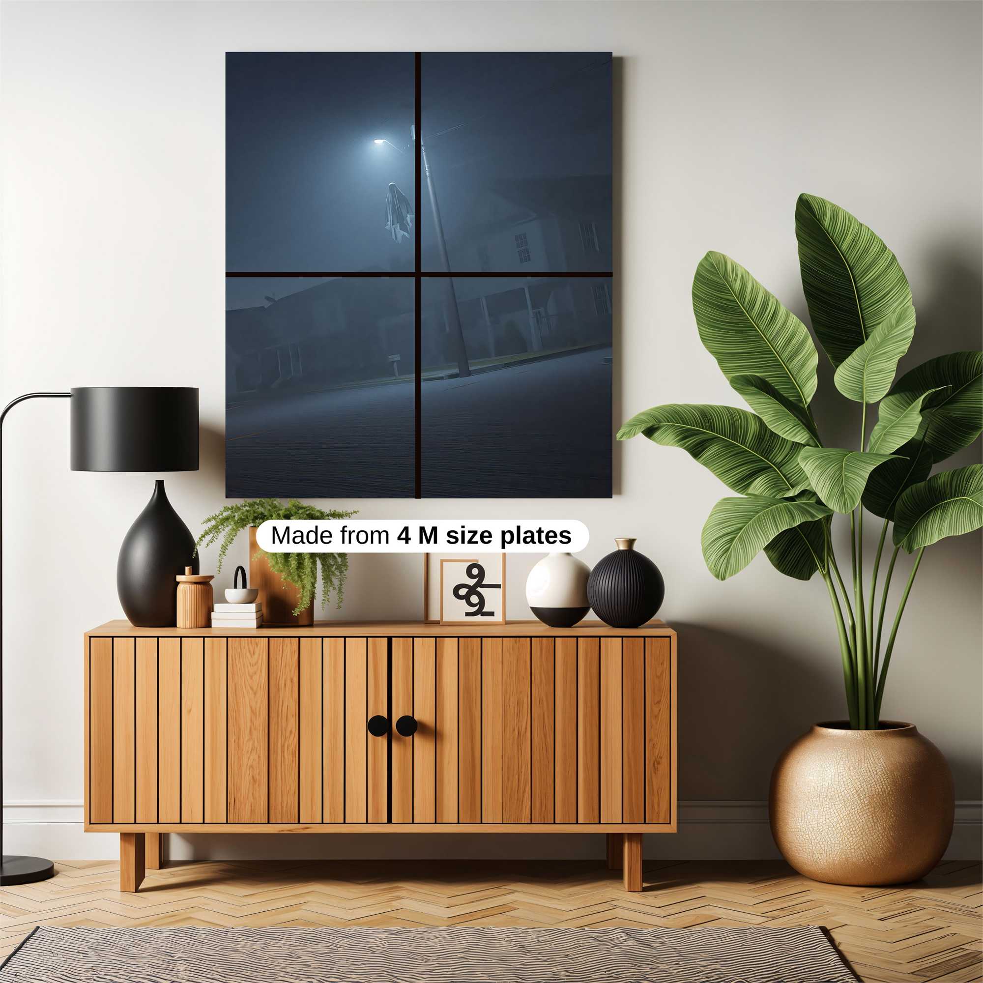 Foggy Eerie Safe Wall Magnetic / M