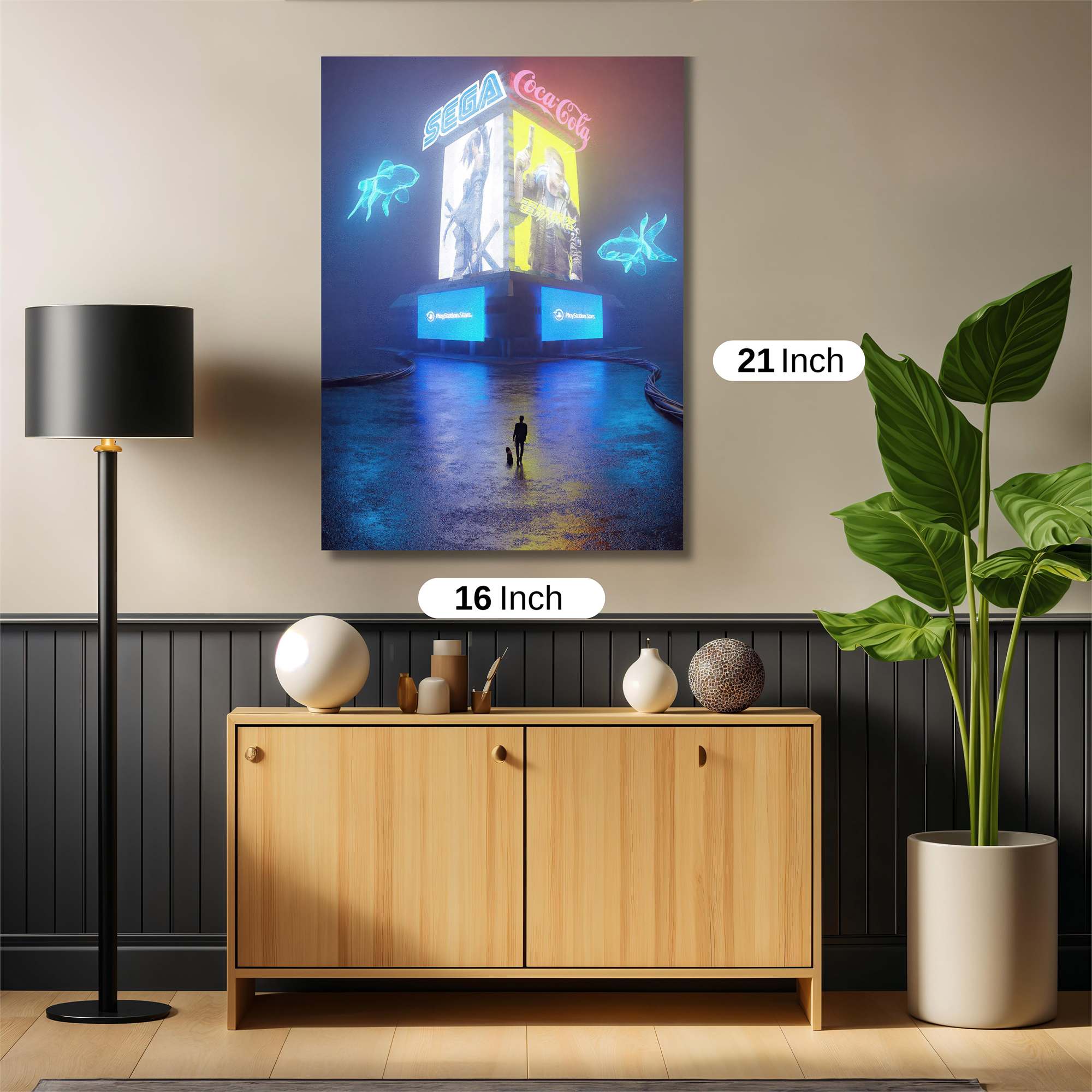 Sega Serenity Safe Wall Magnetic / M