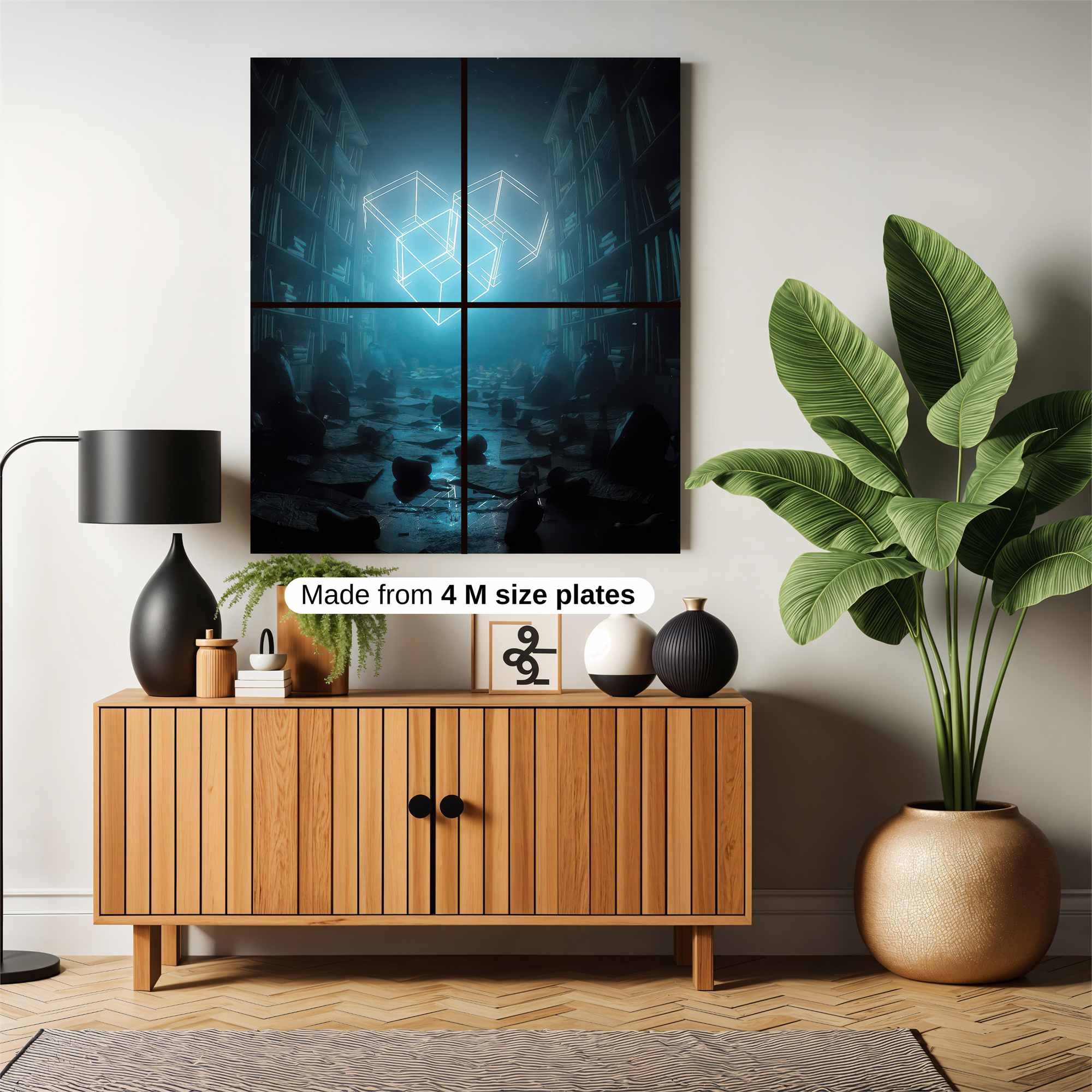 Cube Enigma Safe Wall Magnetic / M