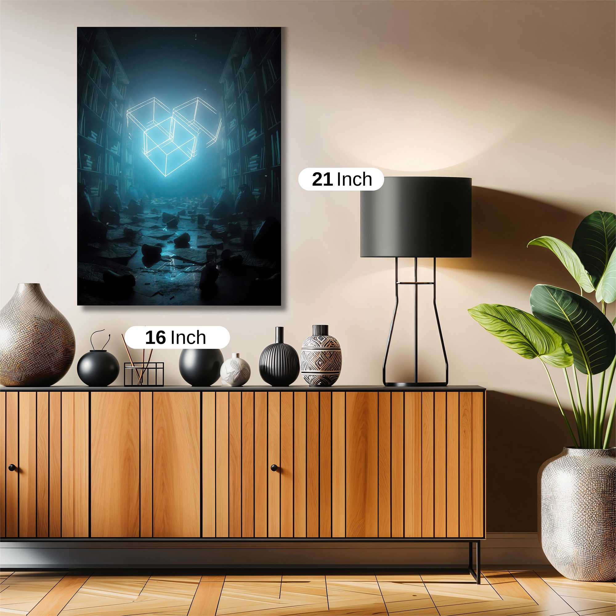 Cube Enigma Safe Wall Magnetic / M