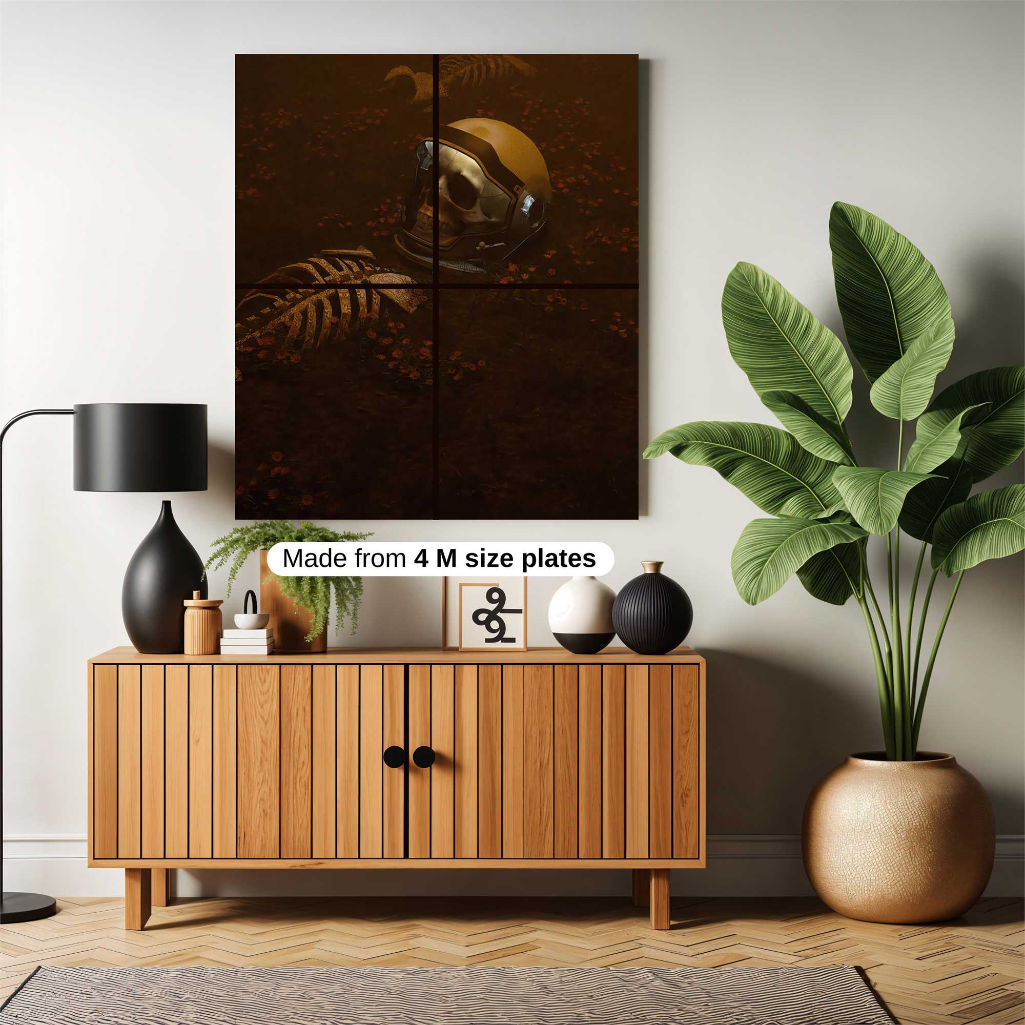 Astronaut Eerie Safe Wall Magnetic / M