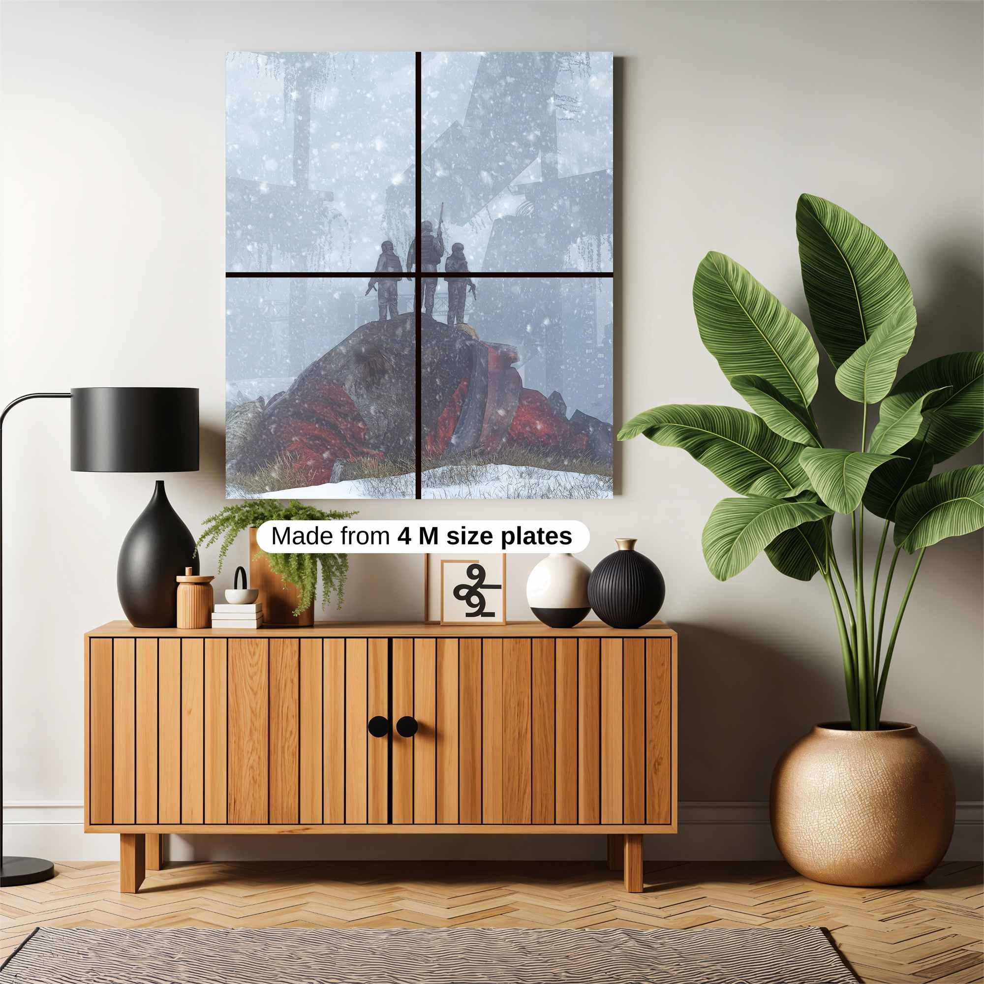 Soldiers Somber Safe Wall Magnetic / M