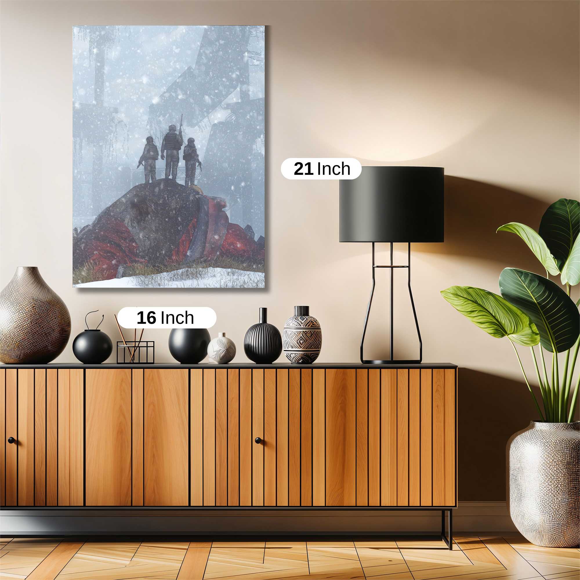 Soldiers Somber Safe Wall Magnetic / M