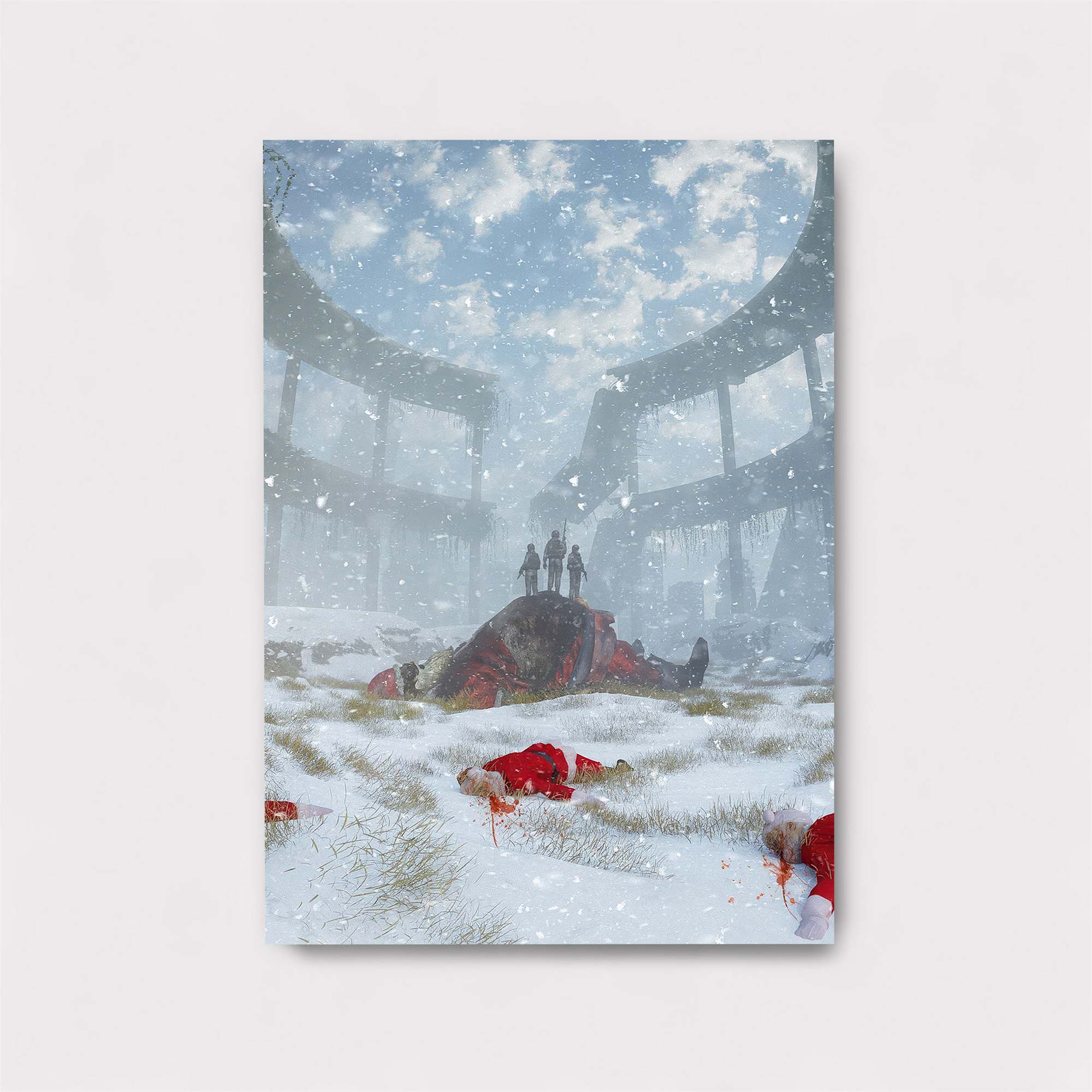 Santa's Demise Safe Wall Magnetic / M