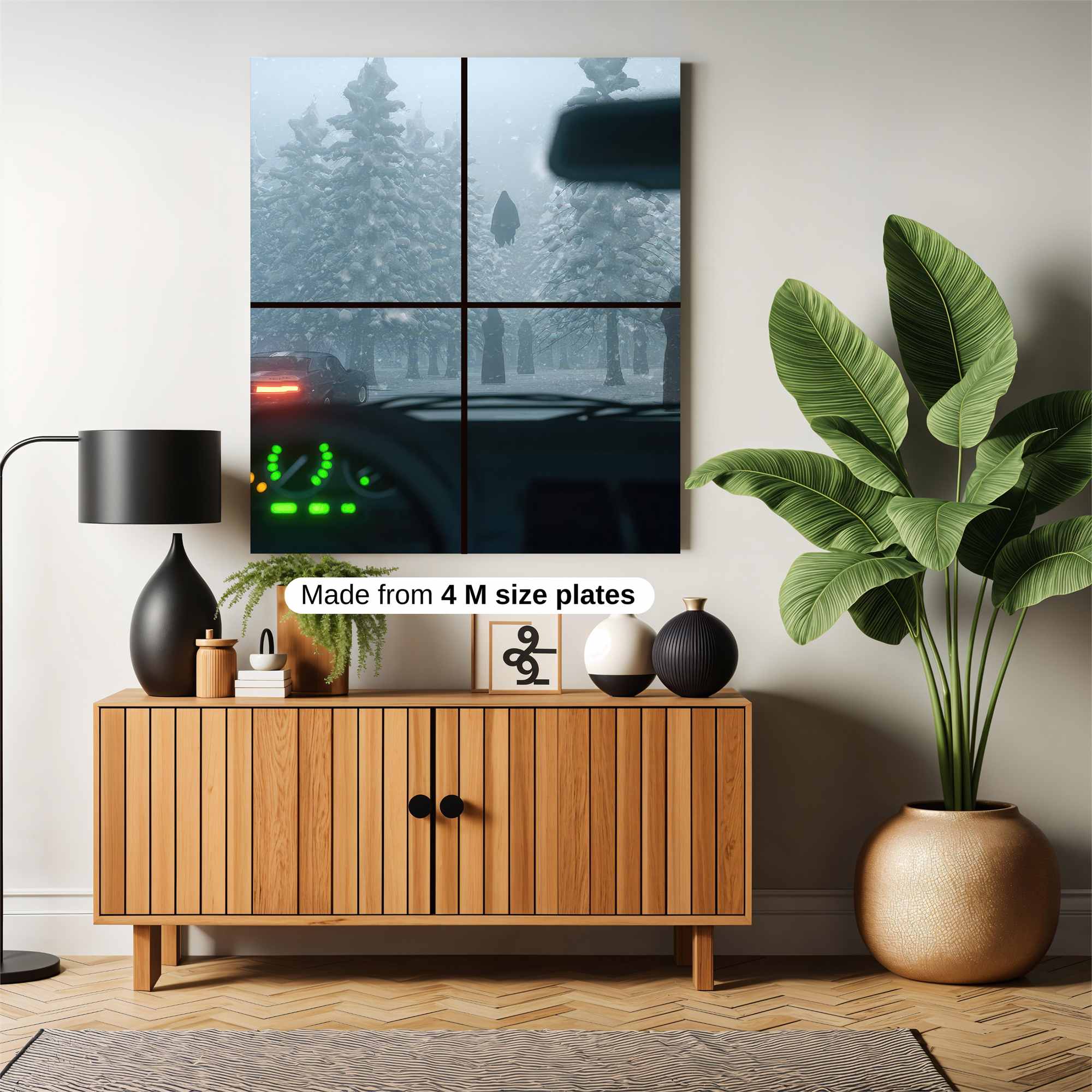 Alien Blizzard Safe Wall Magnetic / M