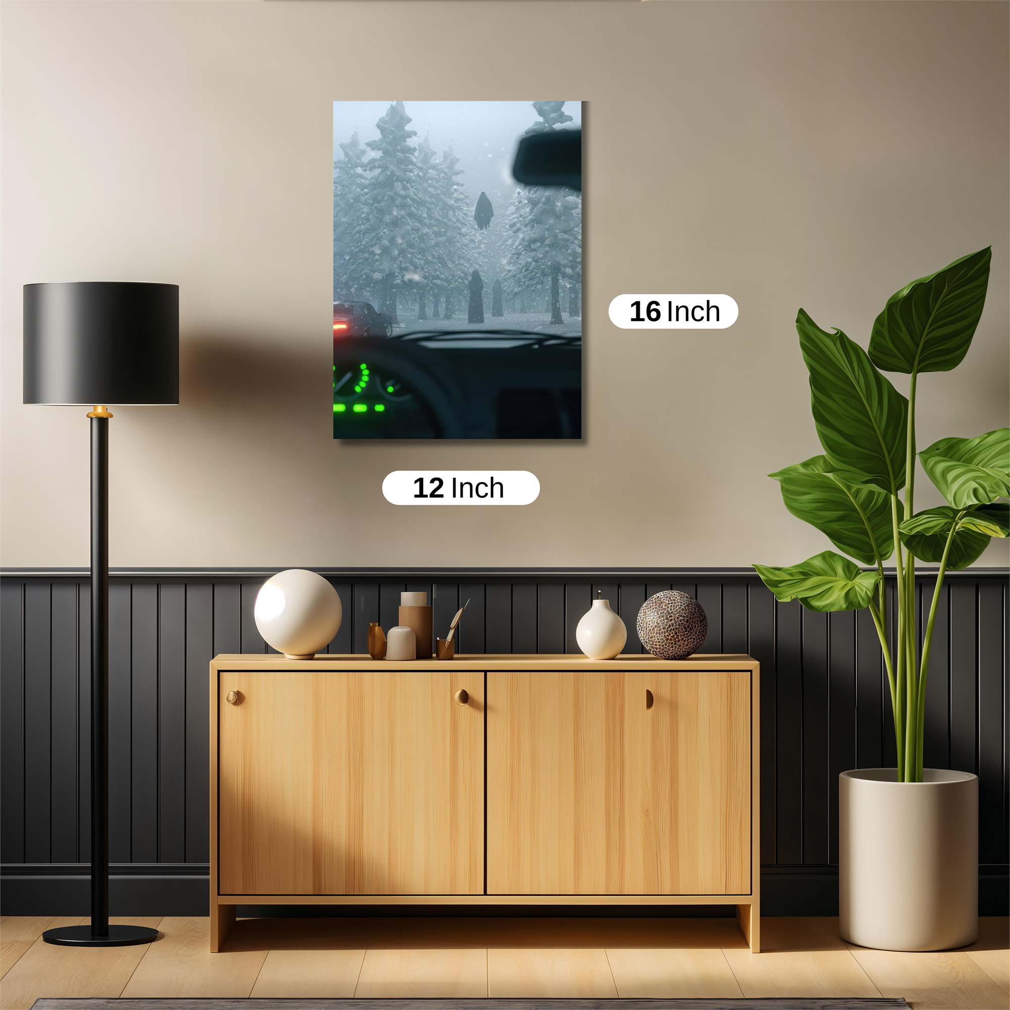 Alien Blizzard Safe Wall Magnetic / M