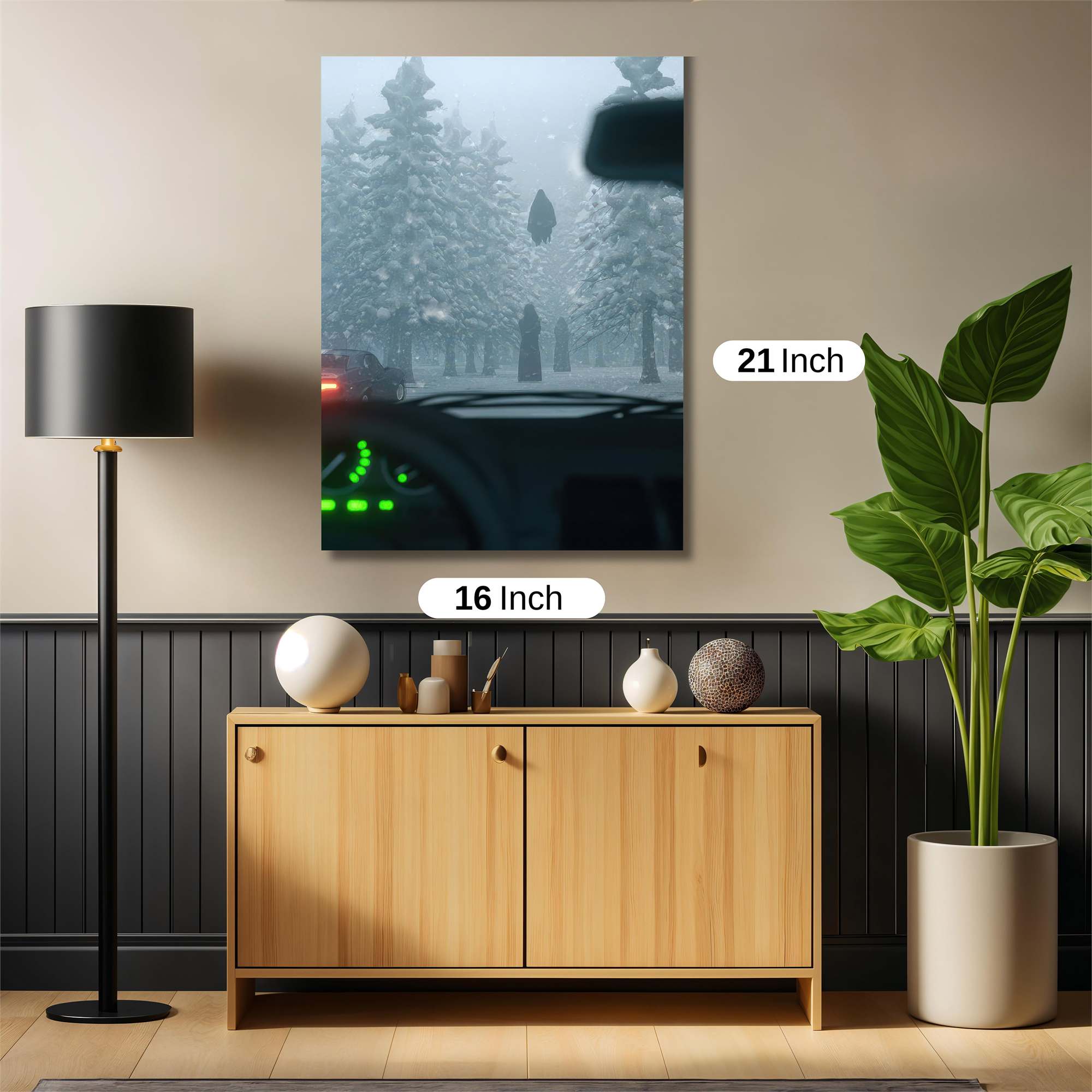 Alien Blizzard Safe Wall Magnetic / M