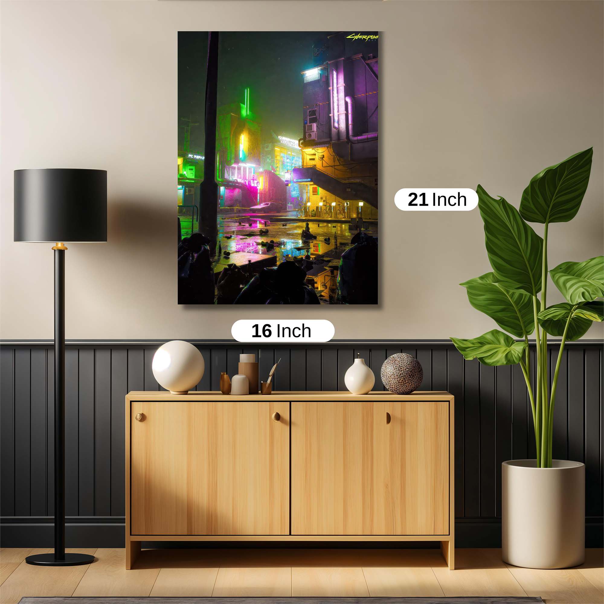 Cyberpunk Dream Safe Wall Magnetic / M