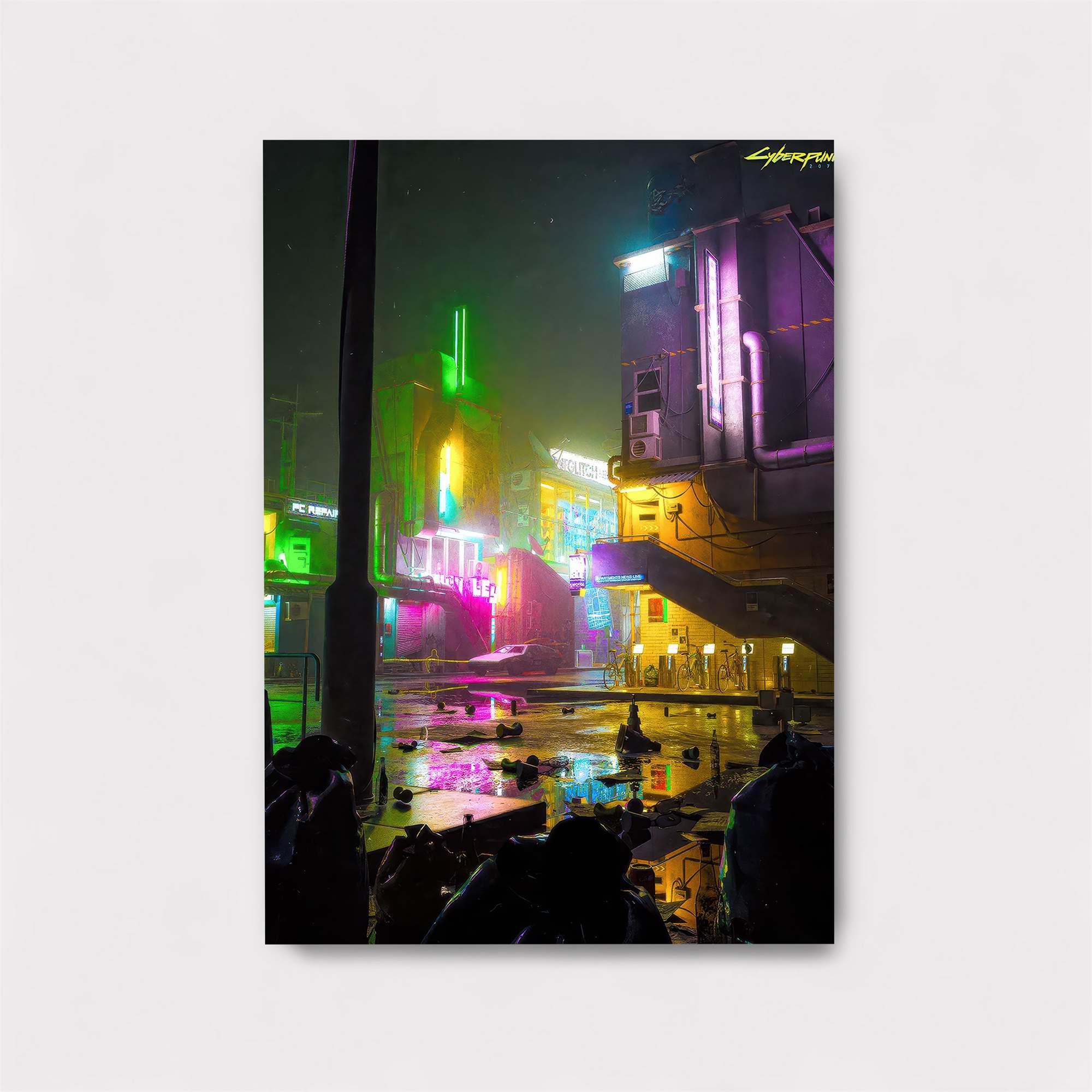 Cyberpunk Dream Safe Wall Magnetic / M