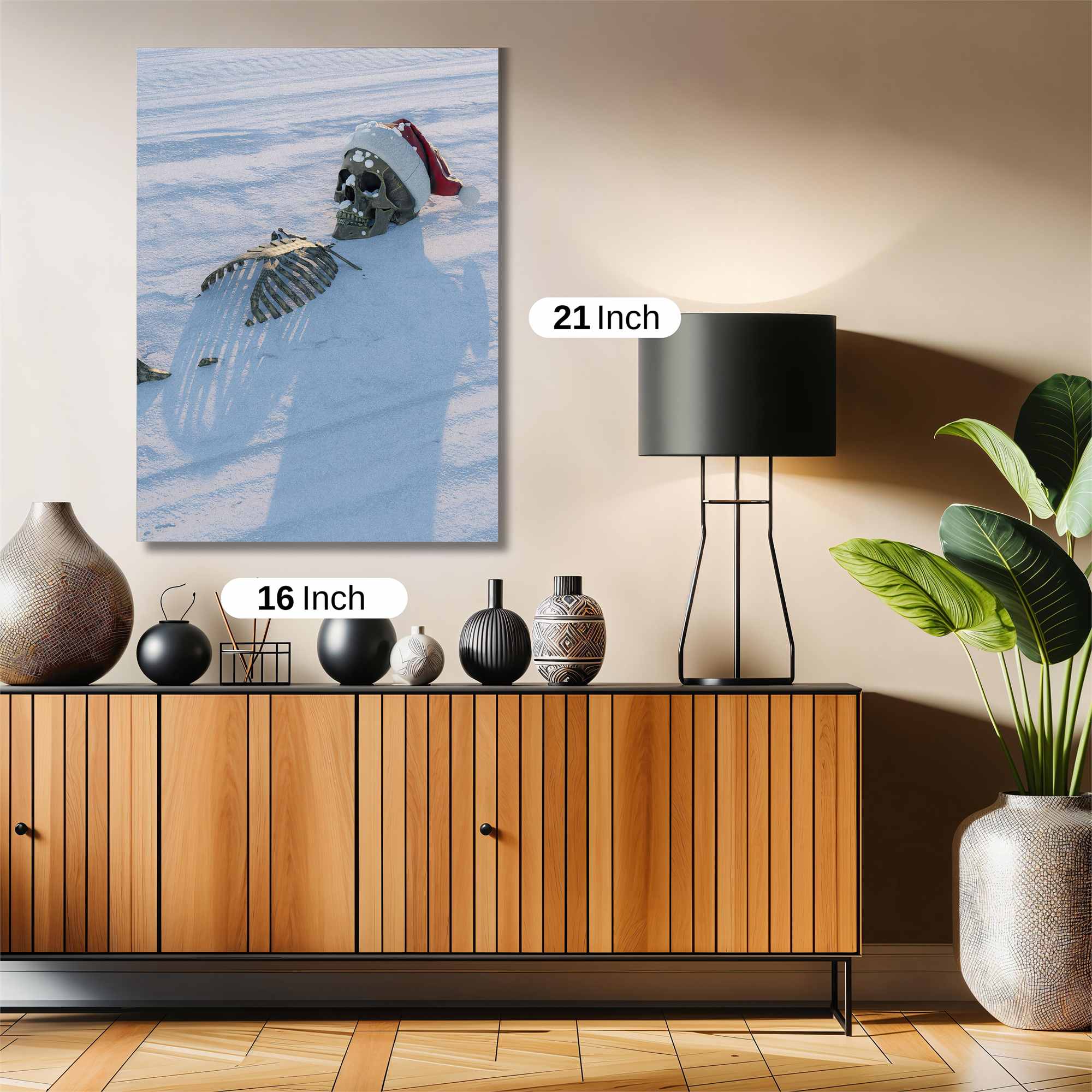 Skeleton Cheer Safe Wall Magnetic / M