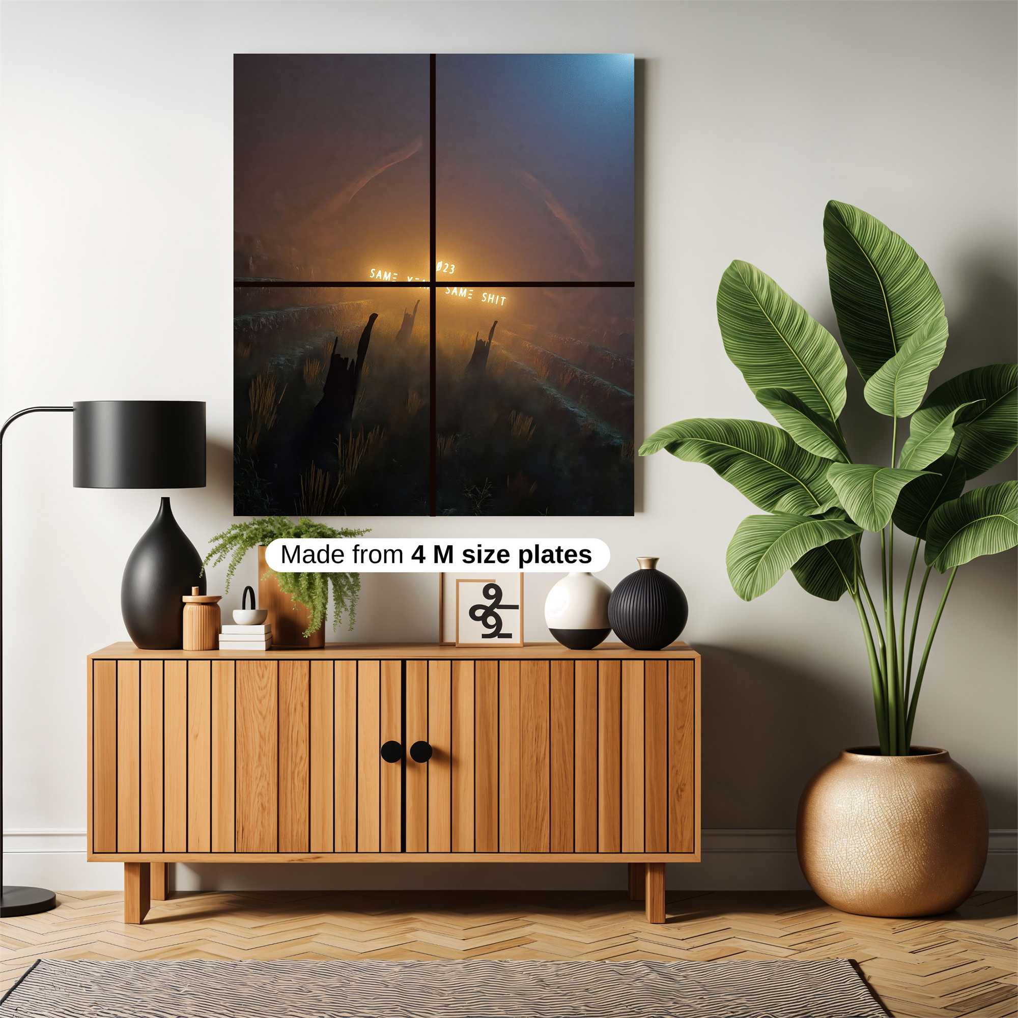Neon Resignation Safe Wall Magnetic / M