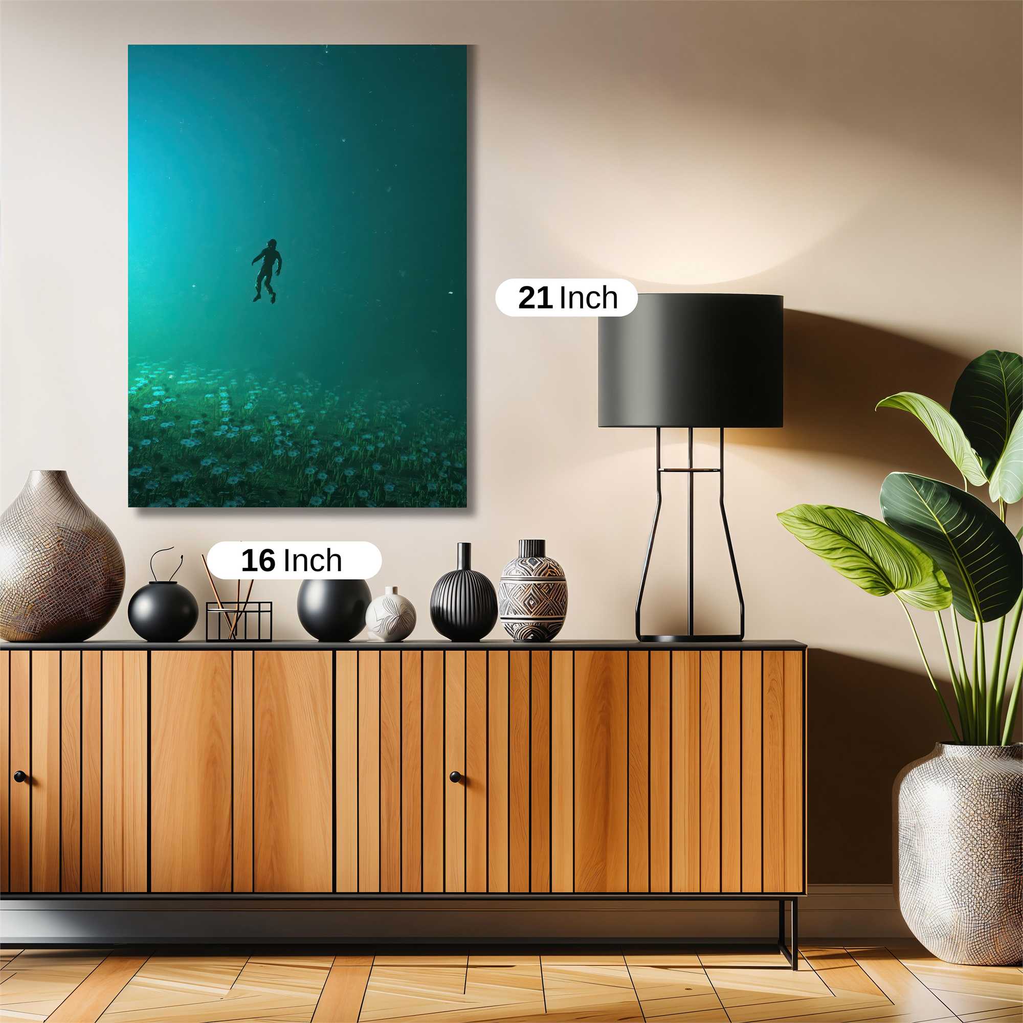 Diver Serene Safe Wall Magnetic / M