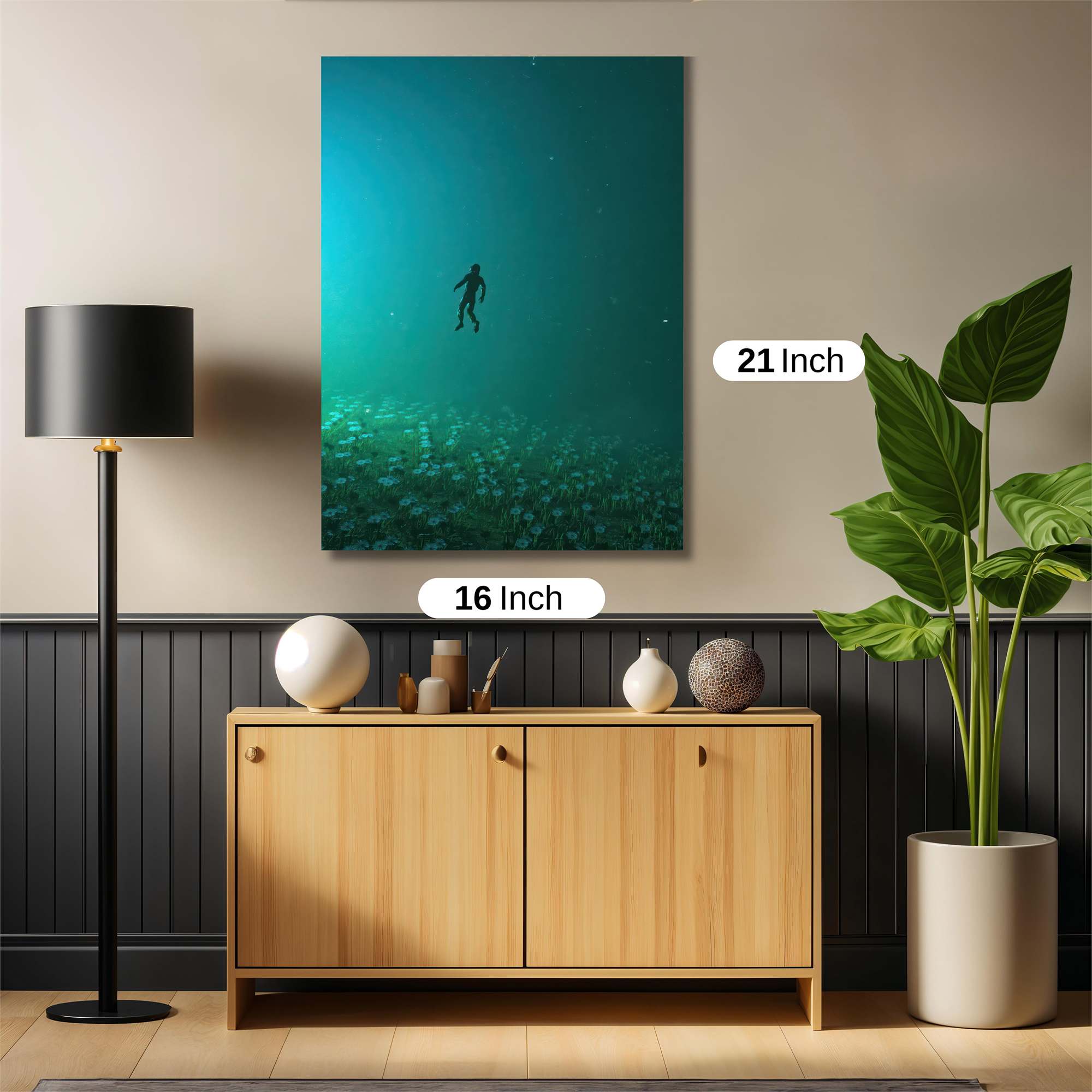 Diver Serene Safe Wall Magnetic / M