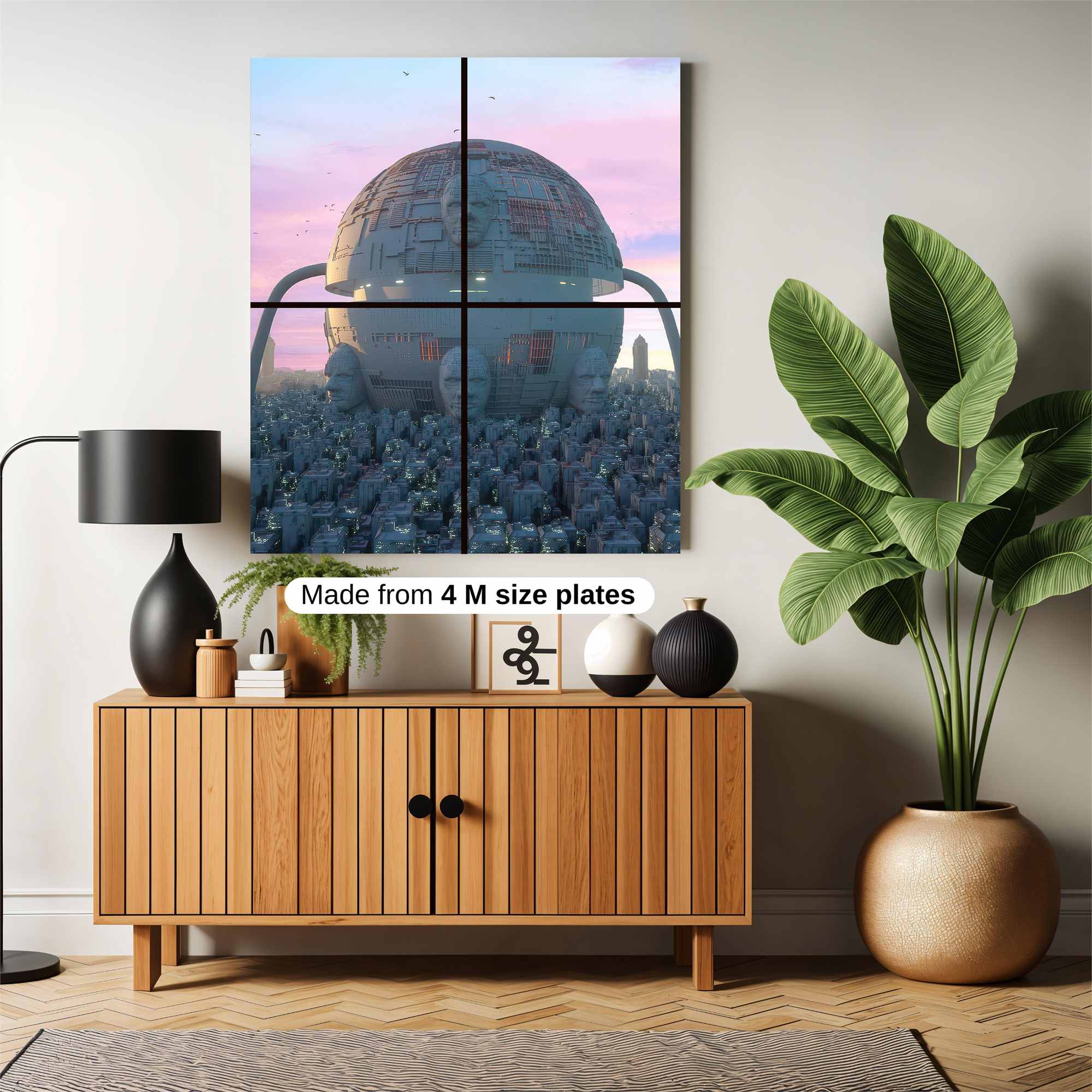 Sphere Enigma Safe Wall Magnetic / M