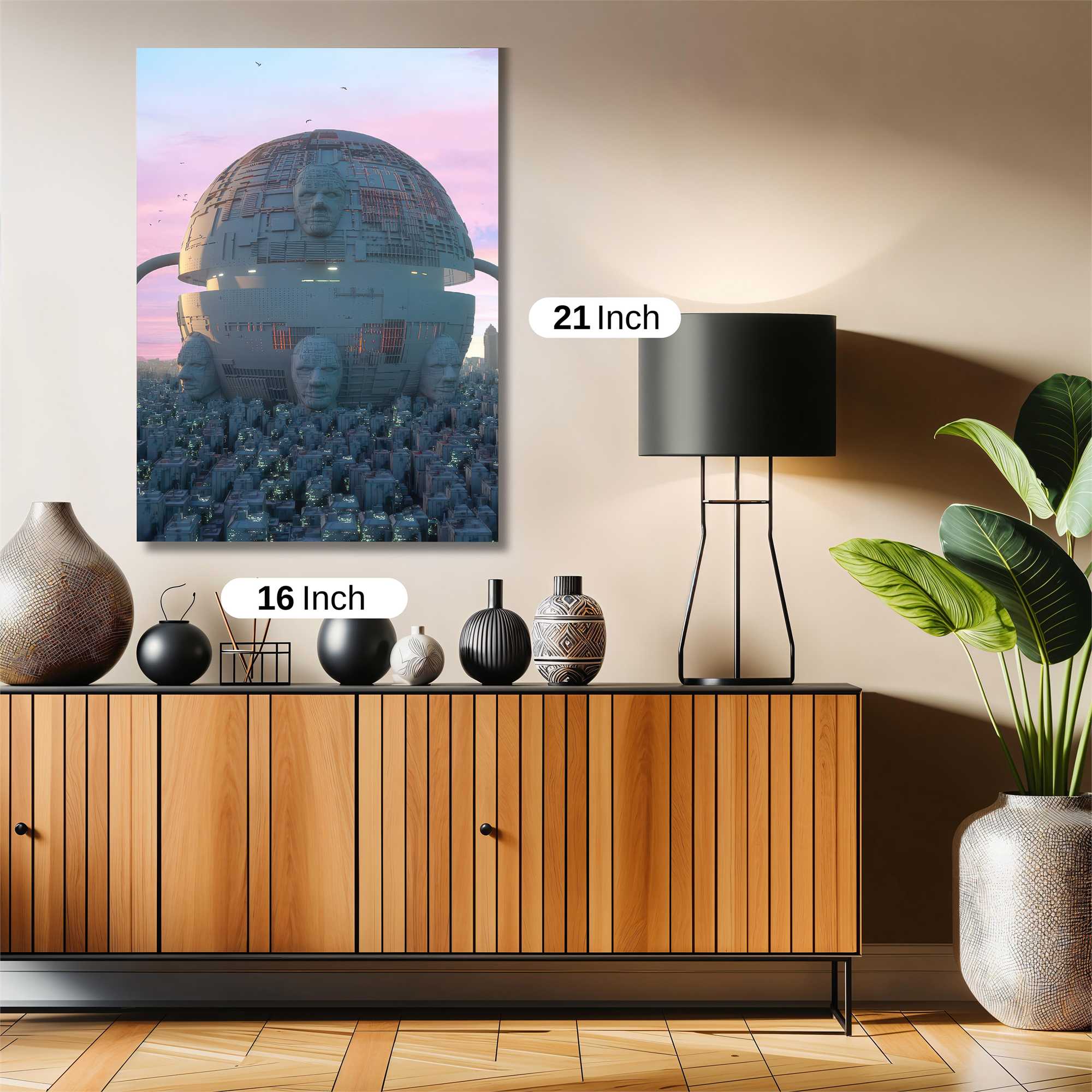 Sphere Enigma Safe Wall Magnetic / M