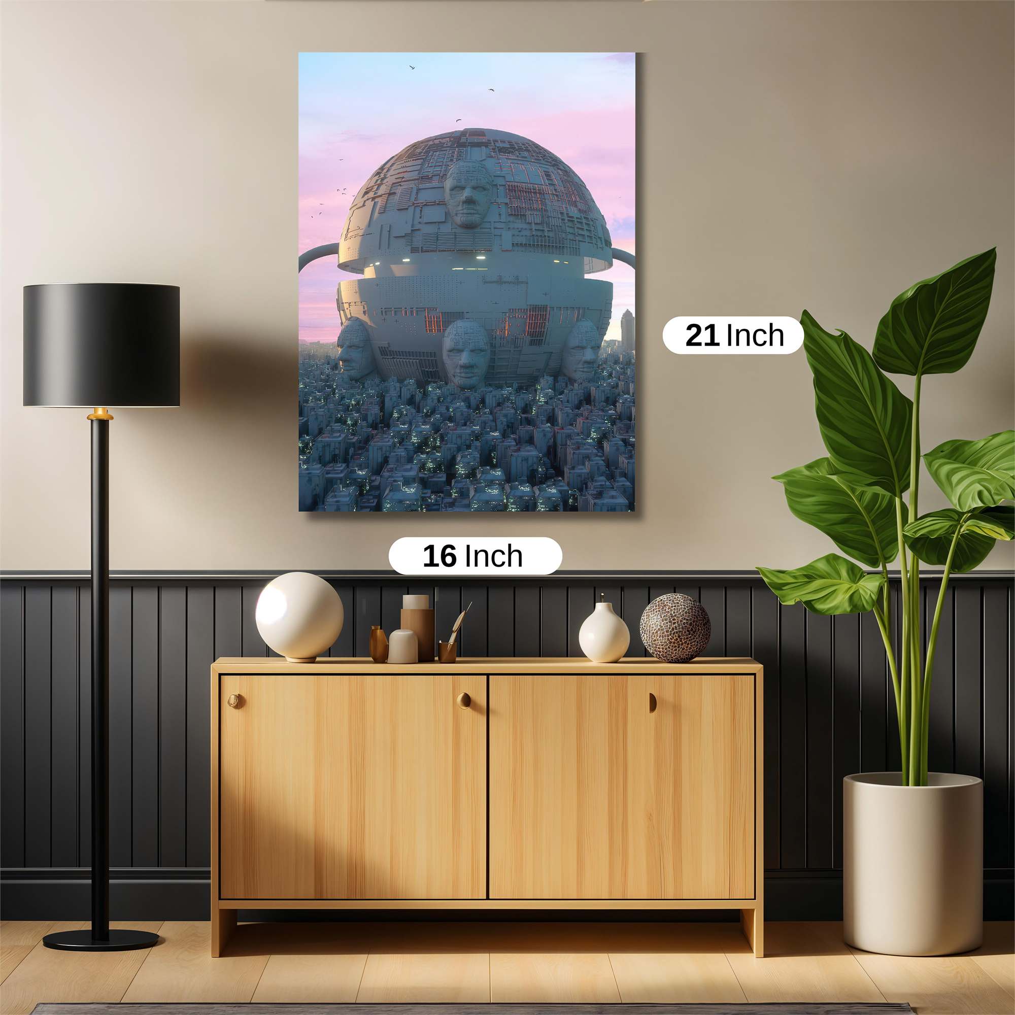 Sphere Enigma Safe Wall Magnetic / M