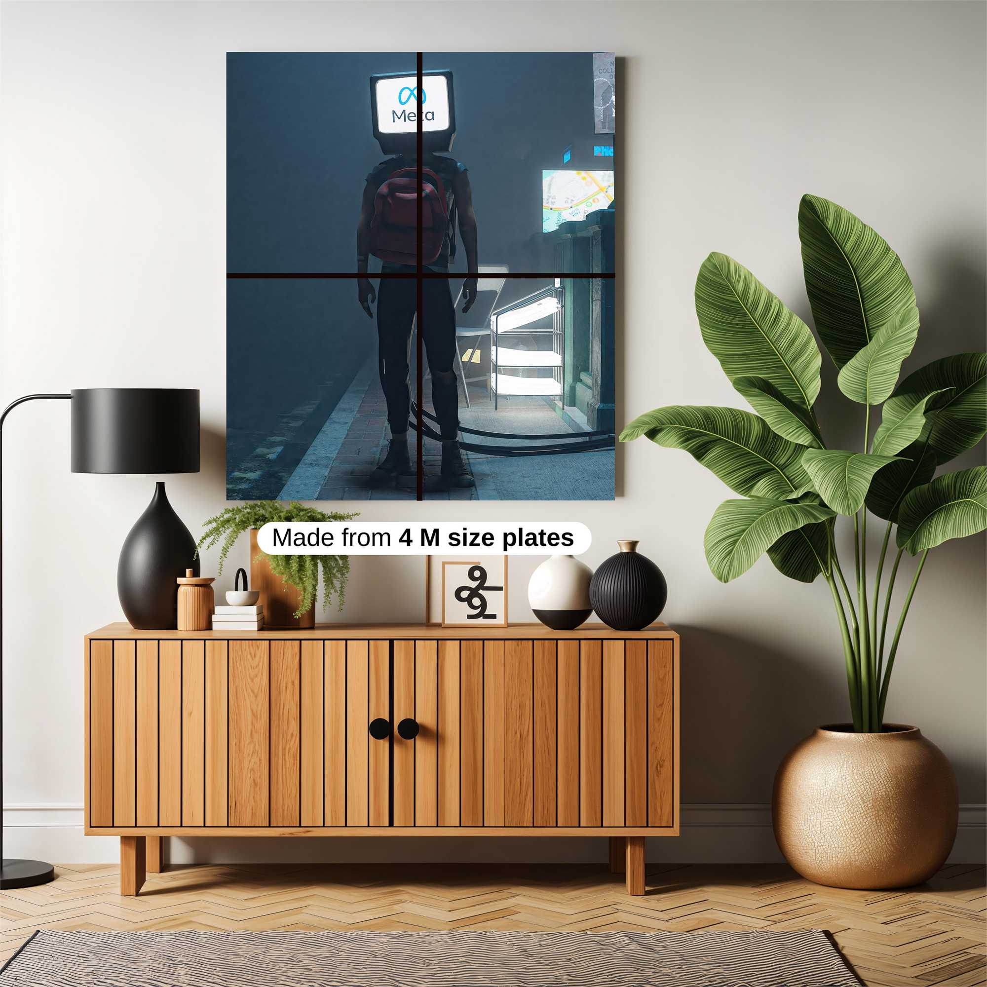 Meta Mystery Safe Wall Magnetic / M