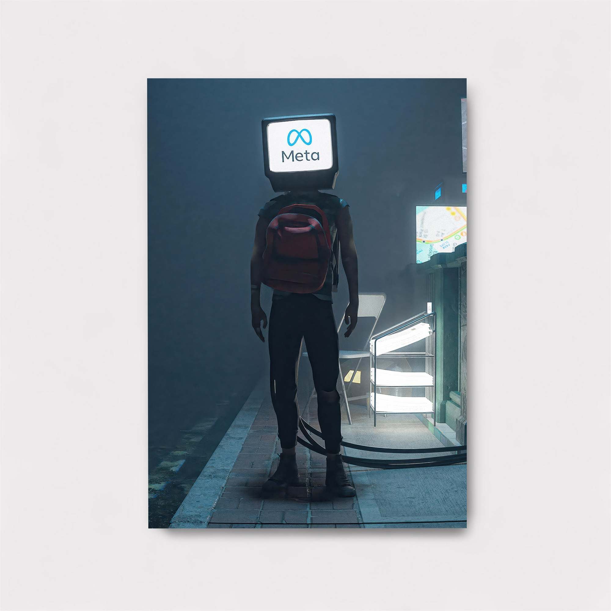 Meta Mystery Safe Wall Magnetic / M