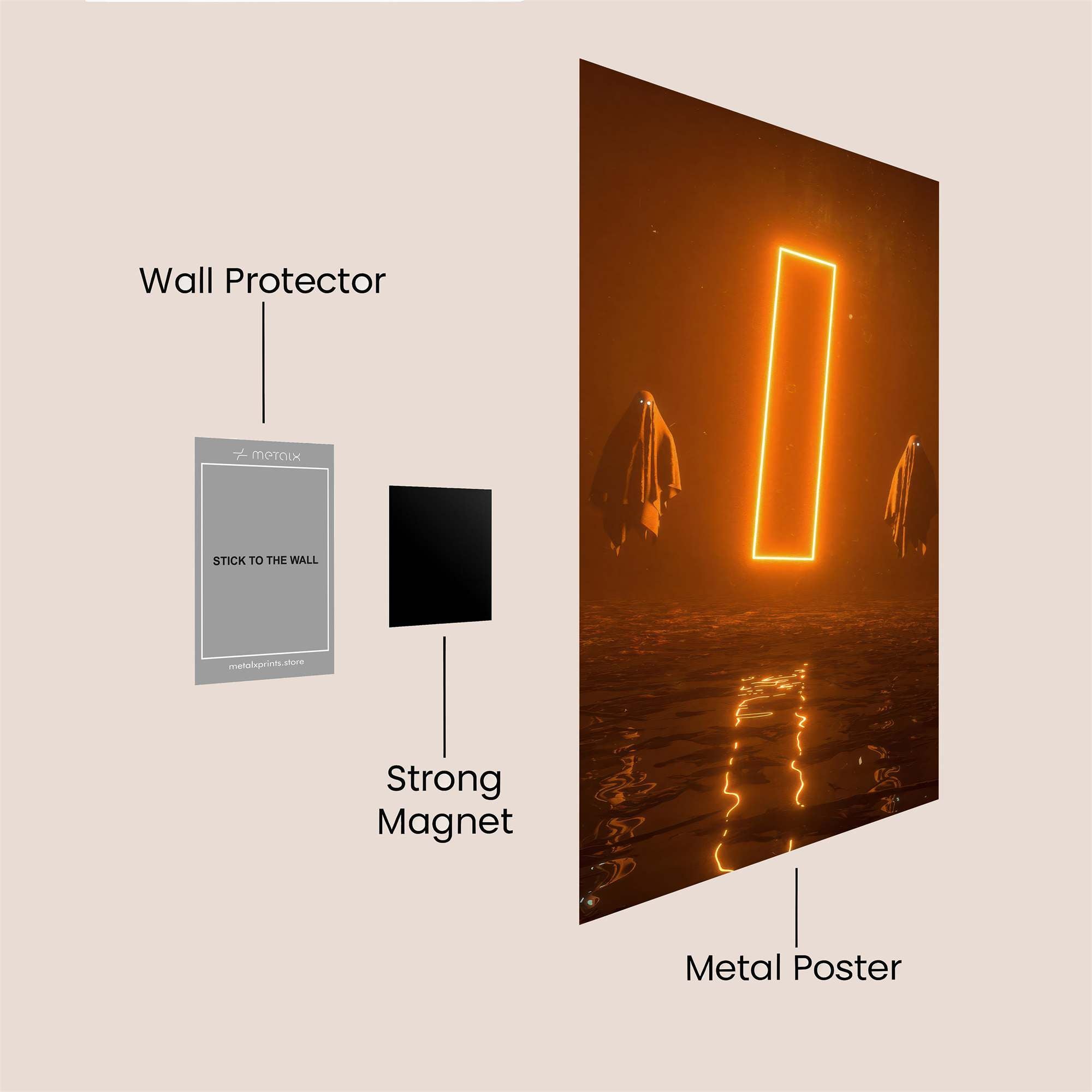Portal Enigma Safe Wall Magnetic / M