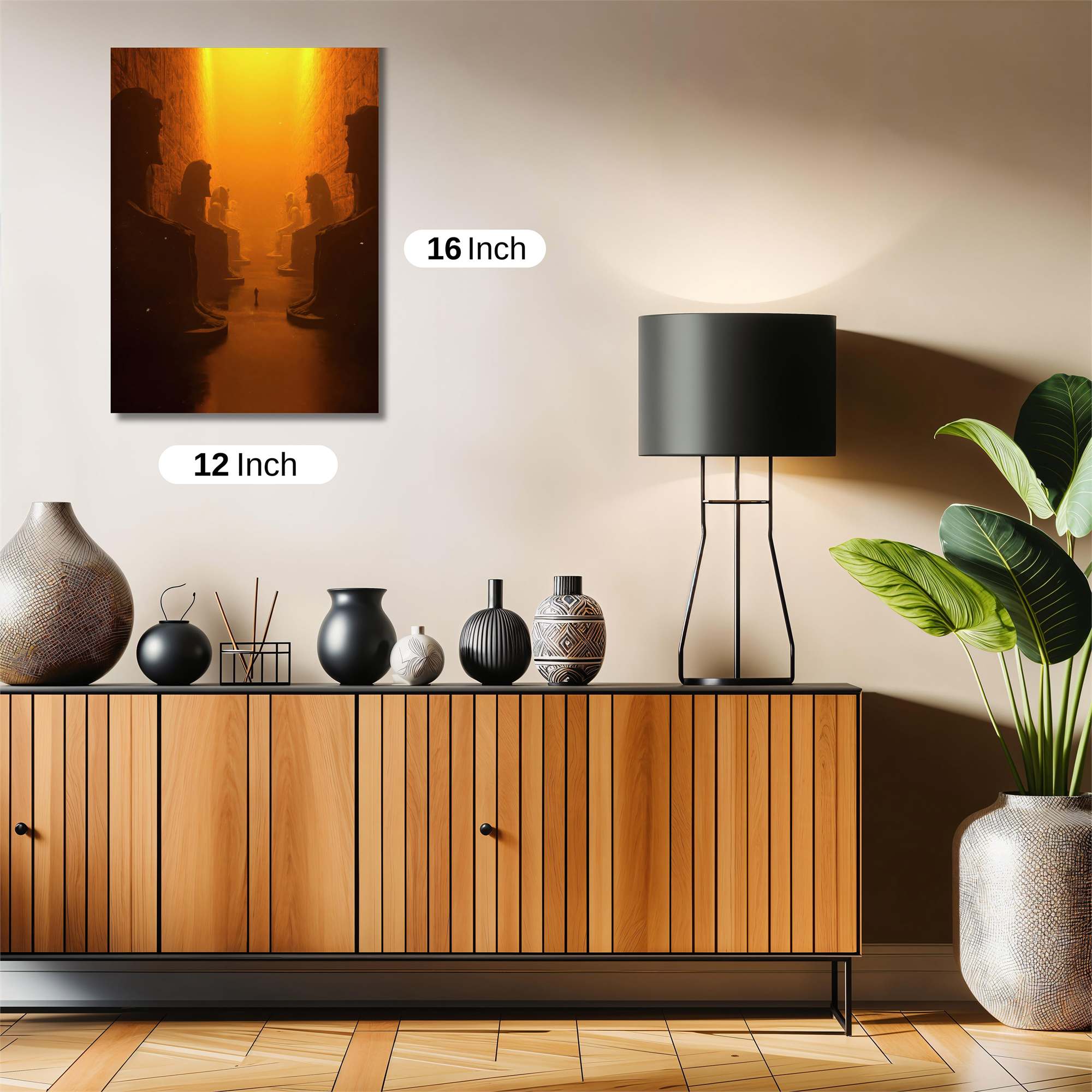 Sphinxes Glow Safe Wall Magnetic / M