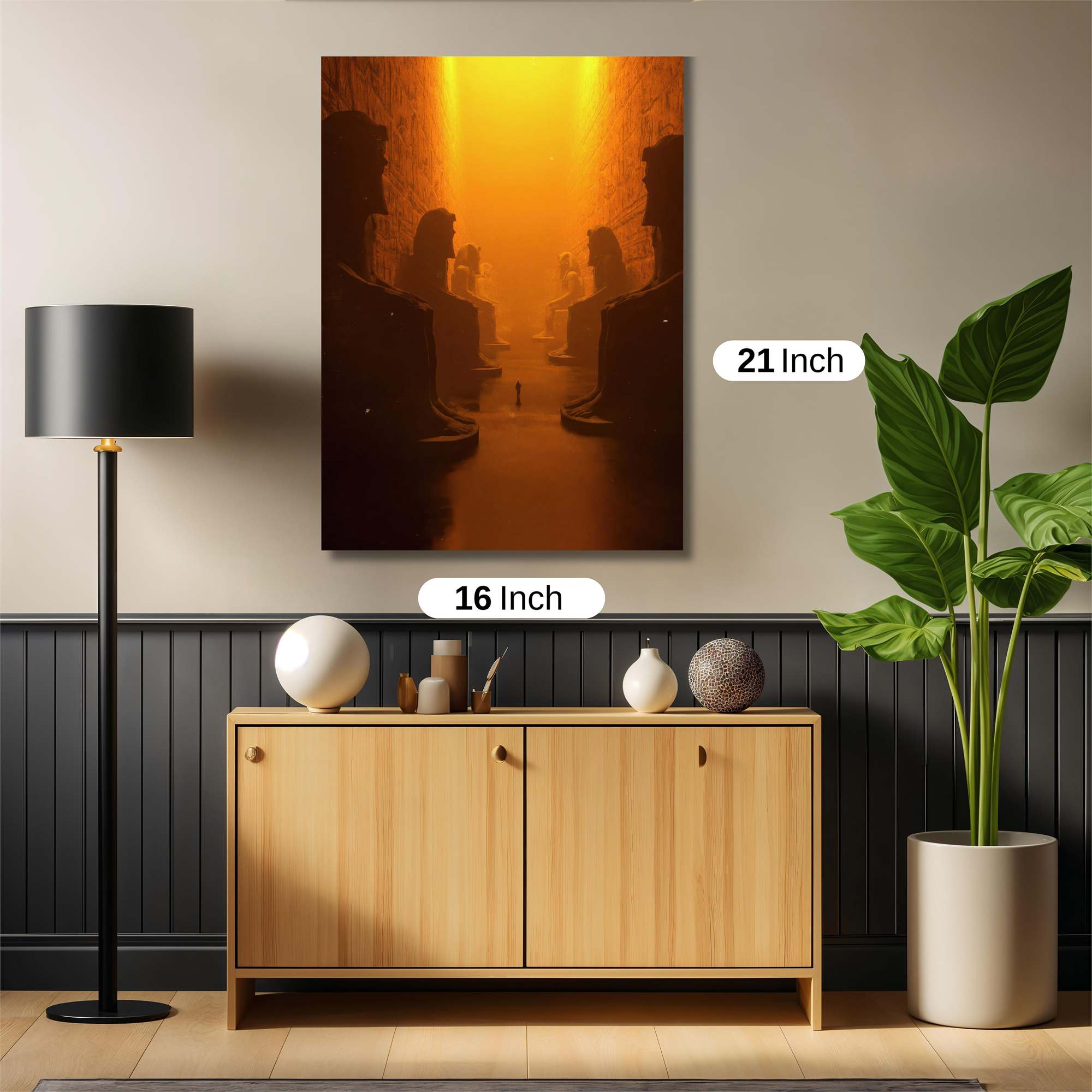 Sphinxes Glow Safe Wall Magnetic / M