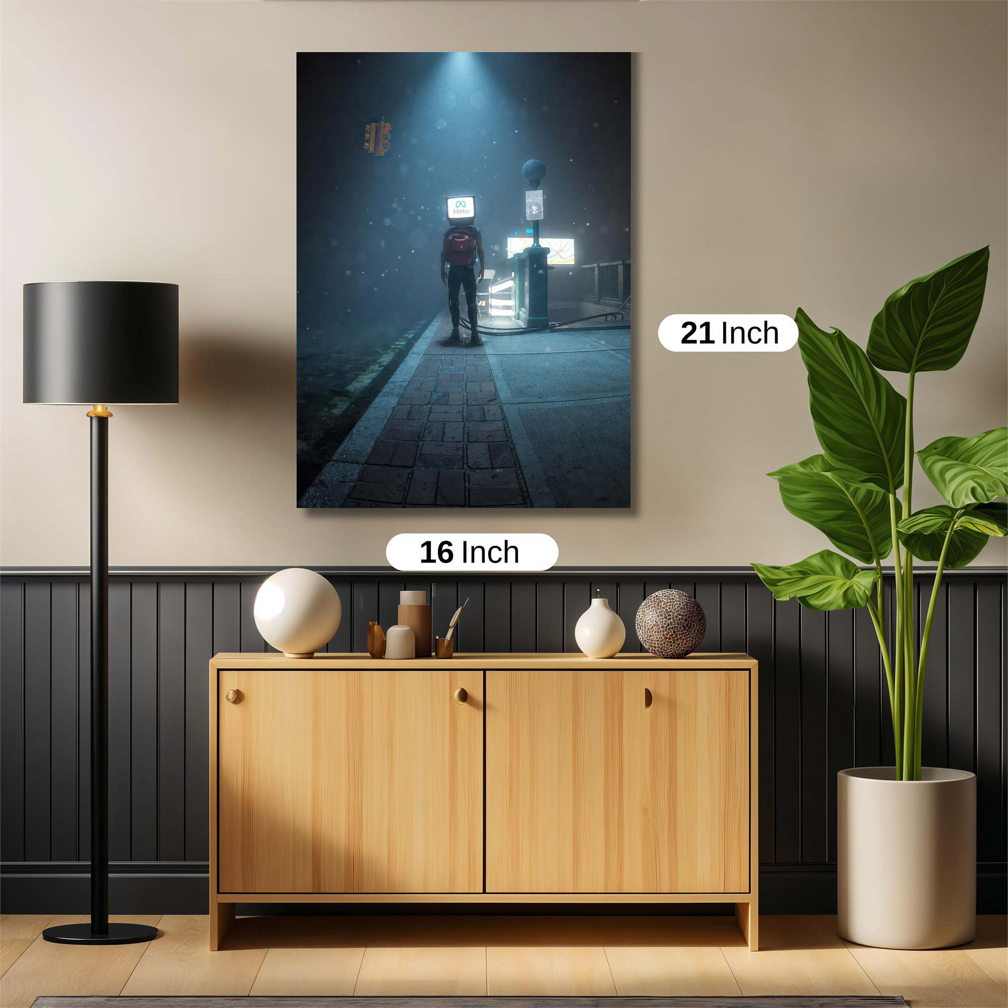 Screen Solitude Safe Wall Magnetic / M
