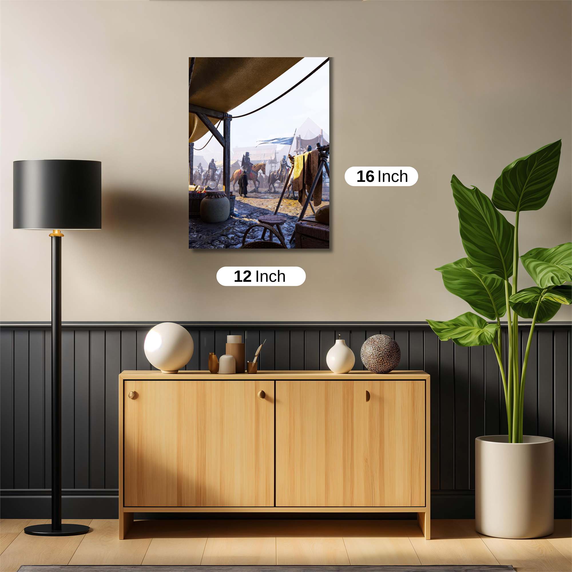 Knightly Dawn Safe Wall Magnetic / M