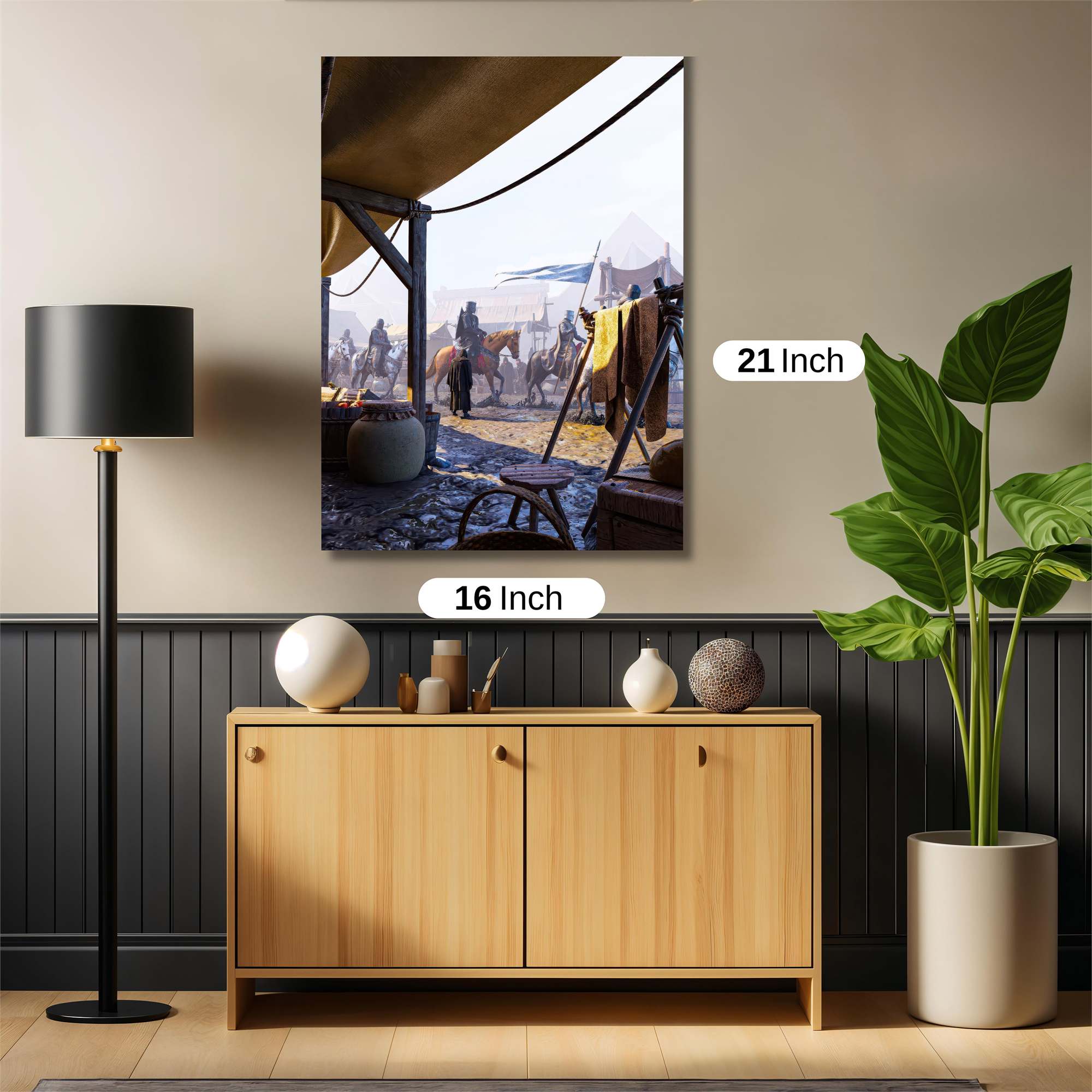 Knightly Dawn Safe Wall Magnetic / M